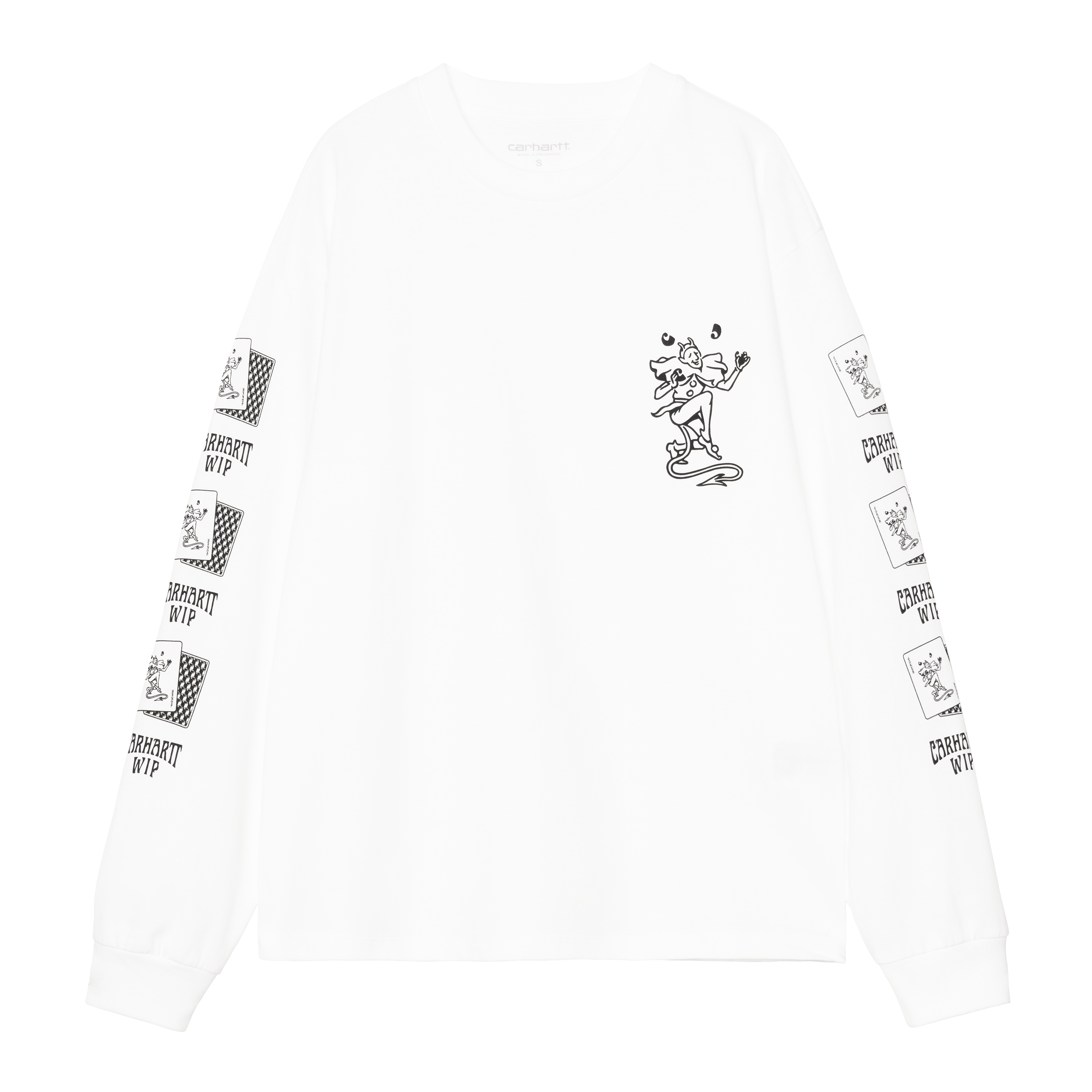 Women’s L/S Playing Cards T-Shirt