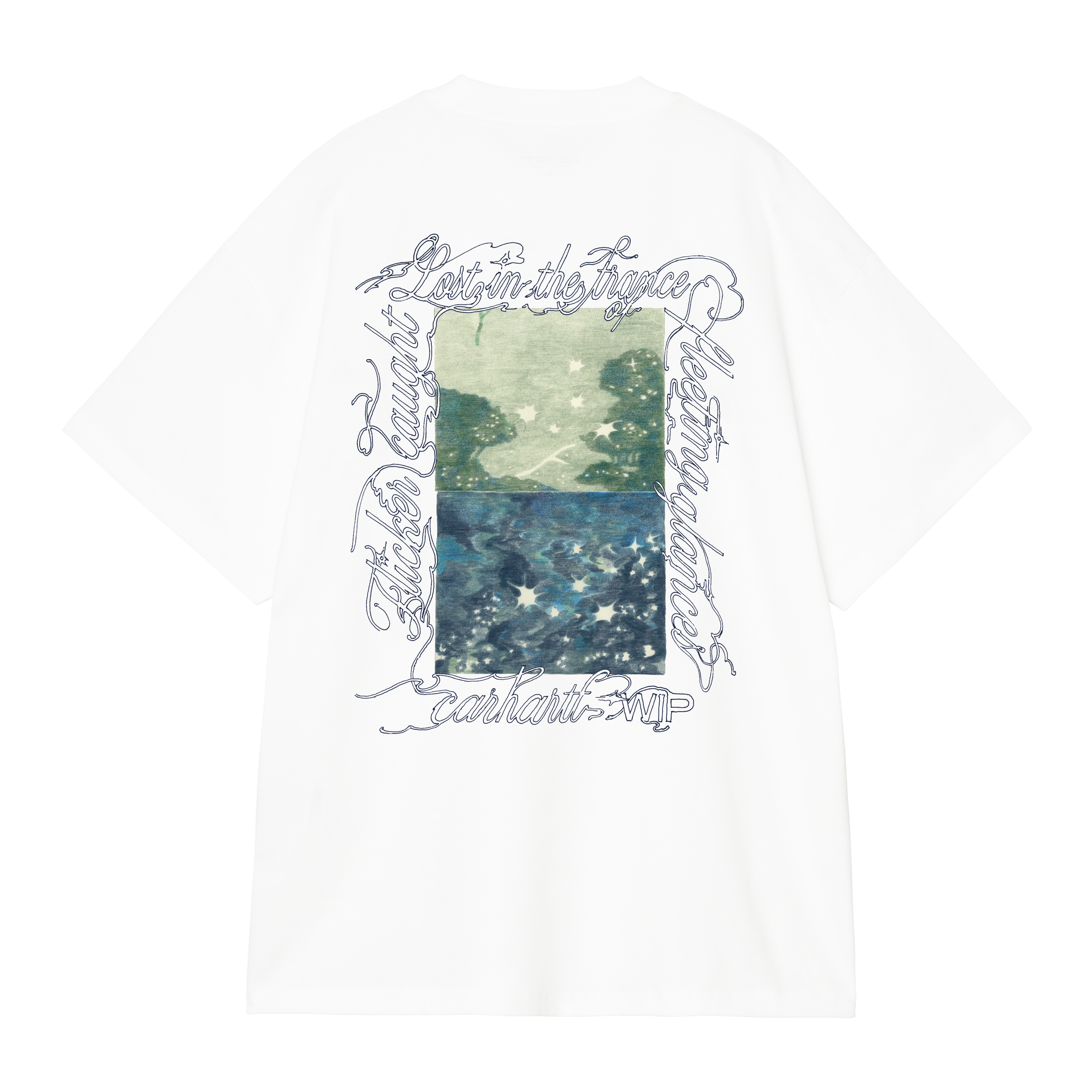 Carhartt WIP Women's S/S Julia Klenovsky T-Shirt, White | Official