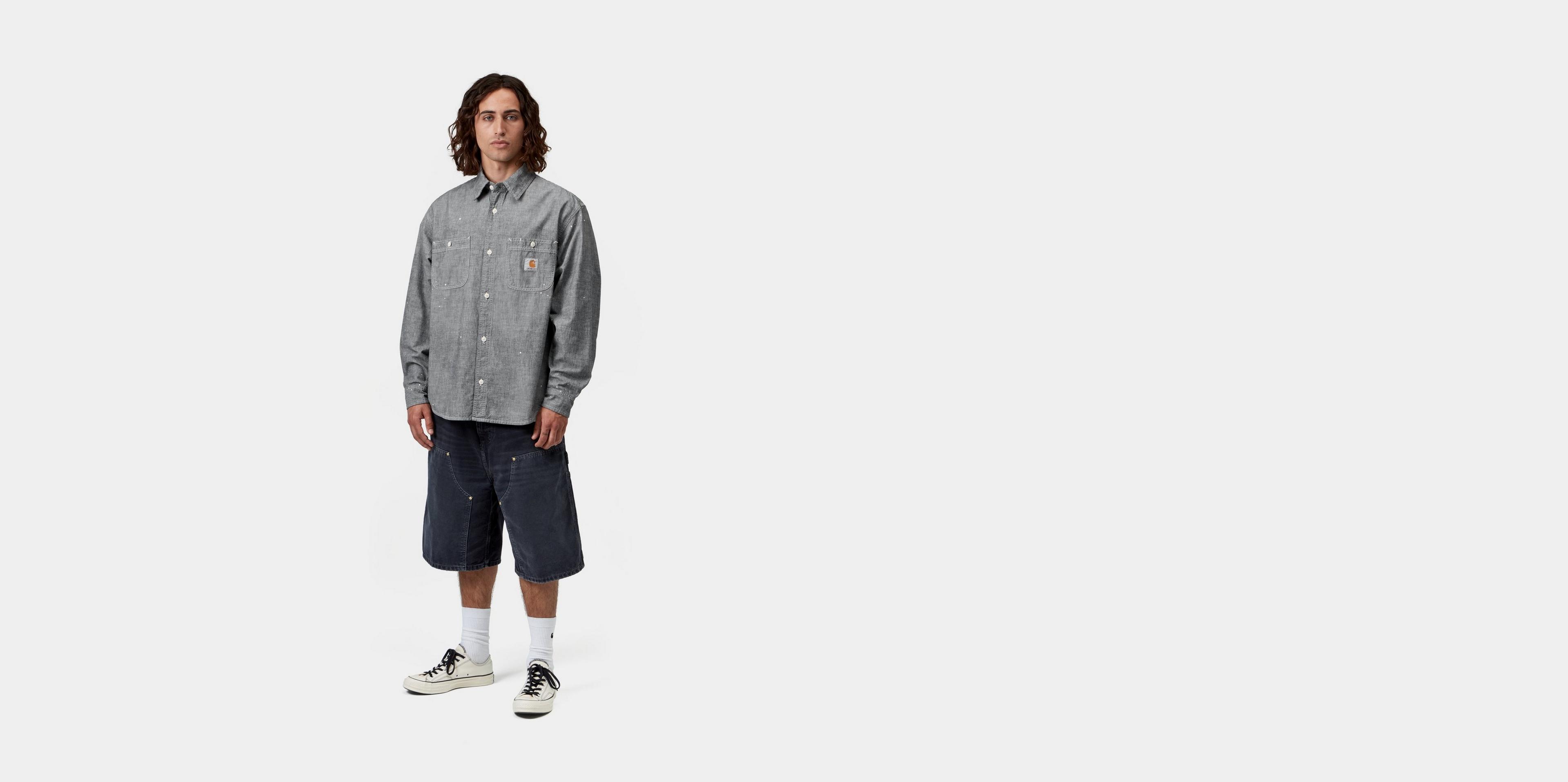 Carhartt WIP L/S Painter Shirt, Black | Official Online Store
