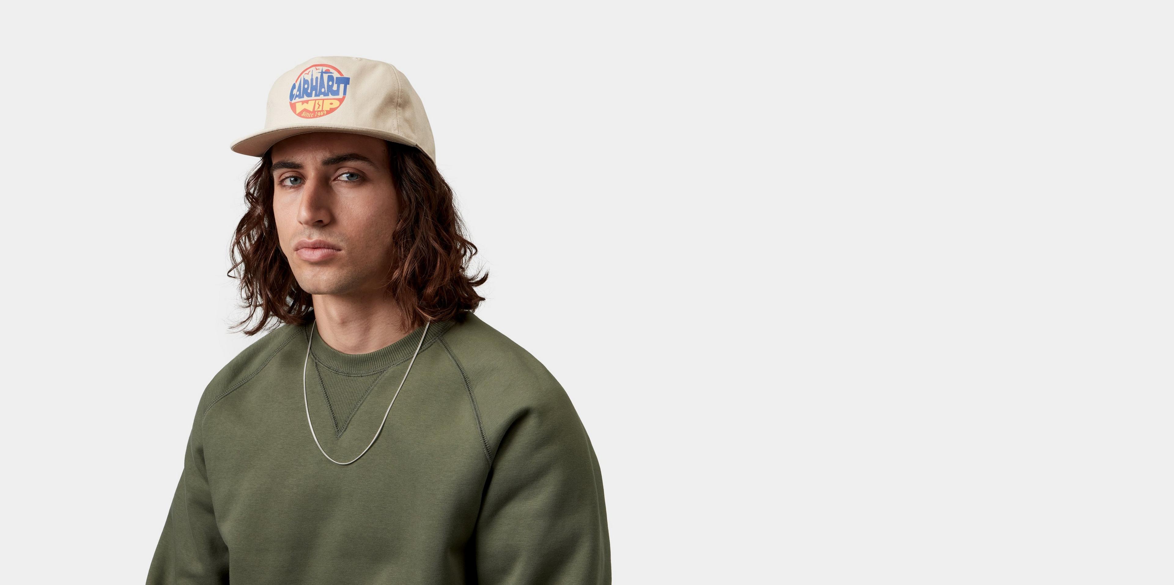 Carhartt WIP Luggage Label Cap, WIP Dusty H | Official Online Store
