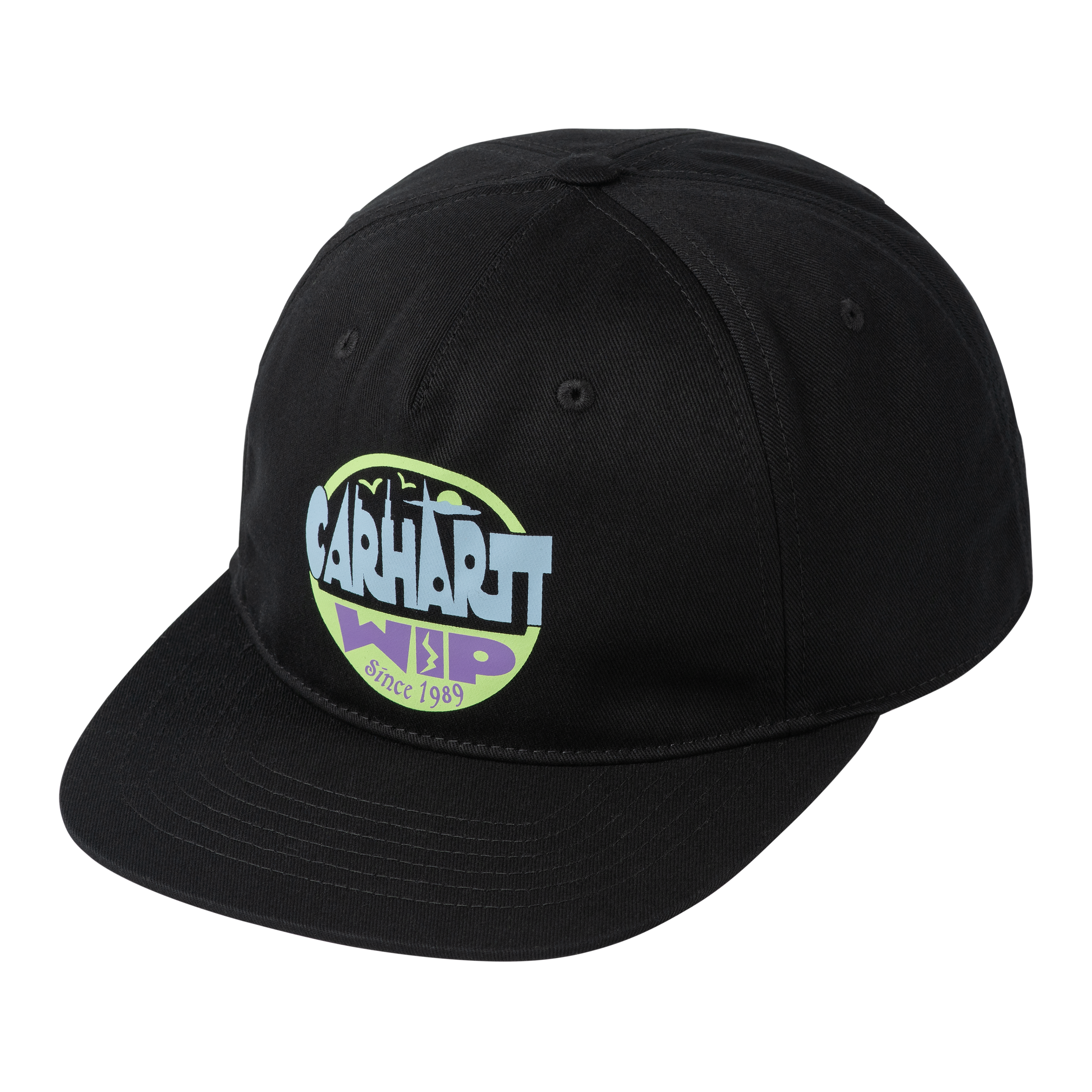 Carhartt WIP Luggage Label Cap, Black | Official Online Store