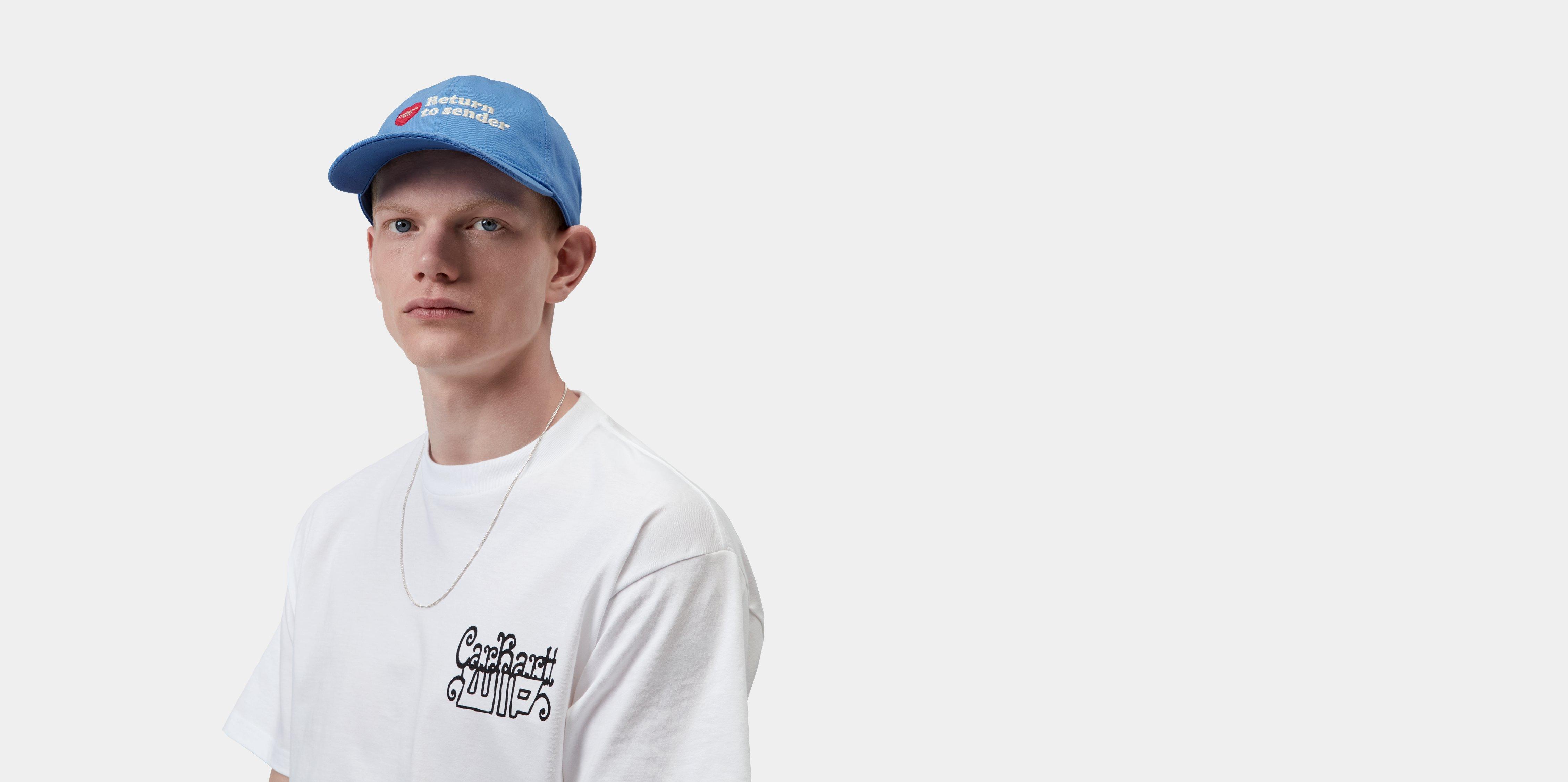 Carhartt WIP Bumper Sticker Cap Curacao | blue