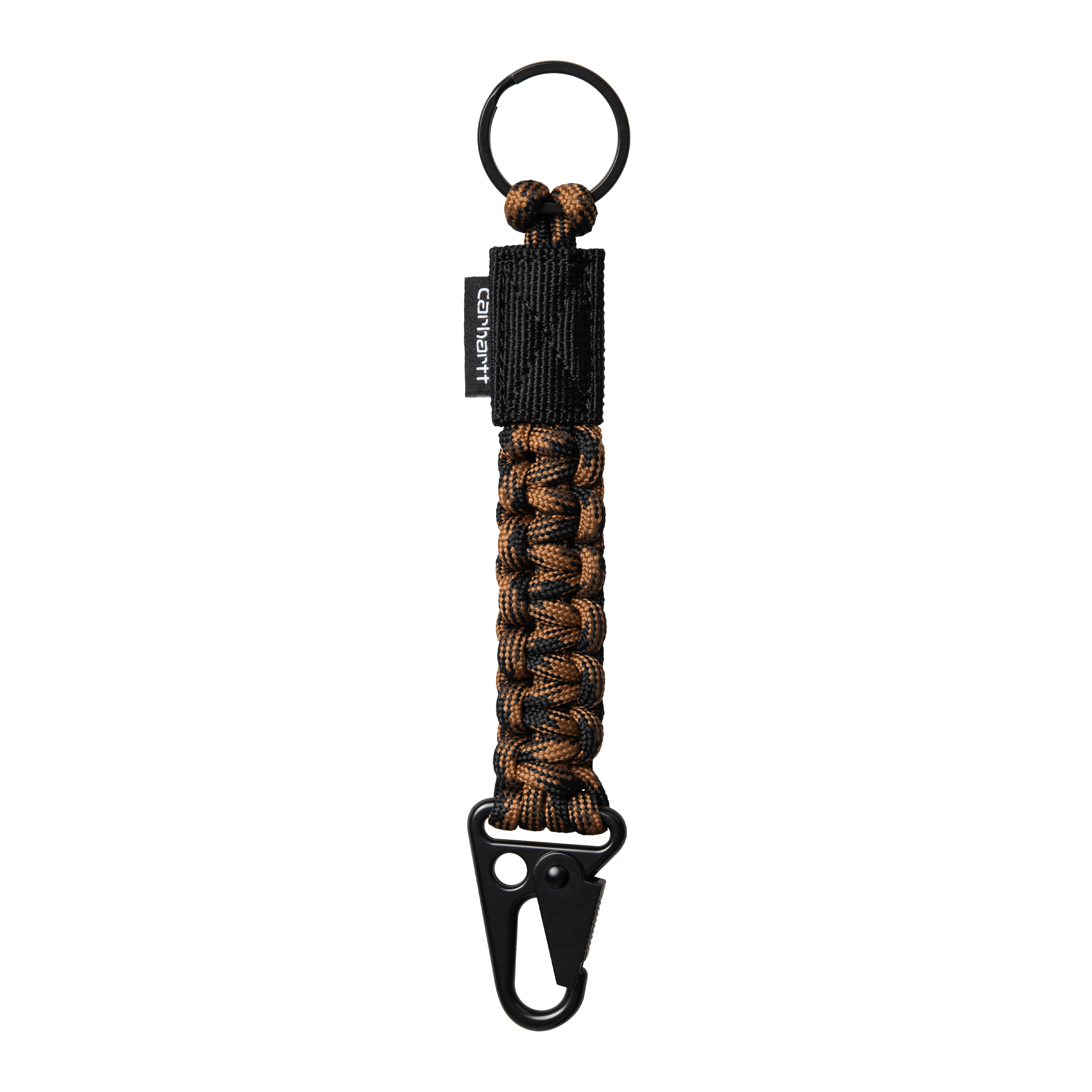 Carhartt WIP Rope Keyholder, Hamilton Brown / Black | Official Online Store
