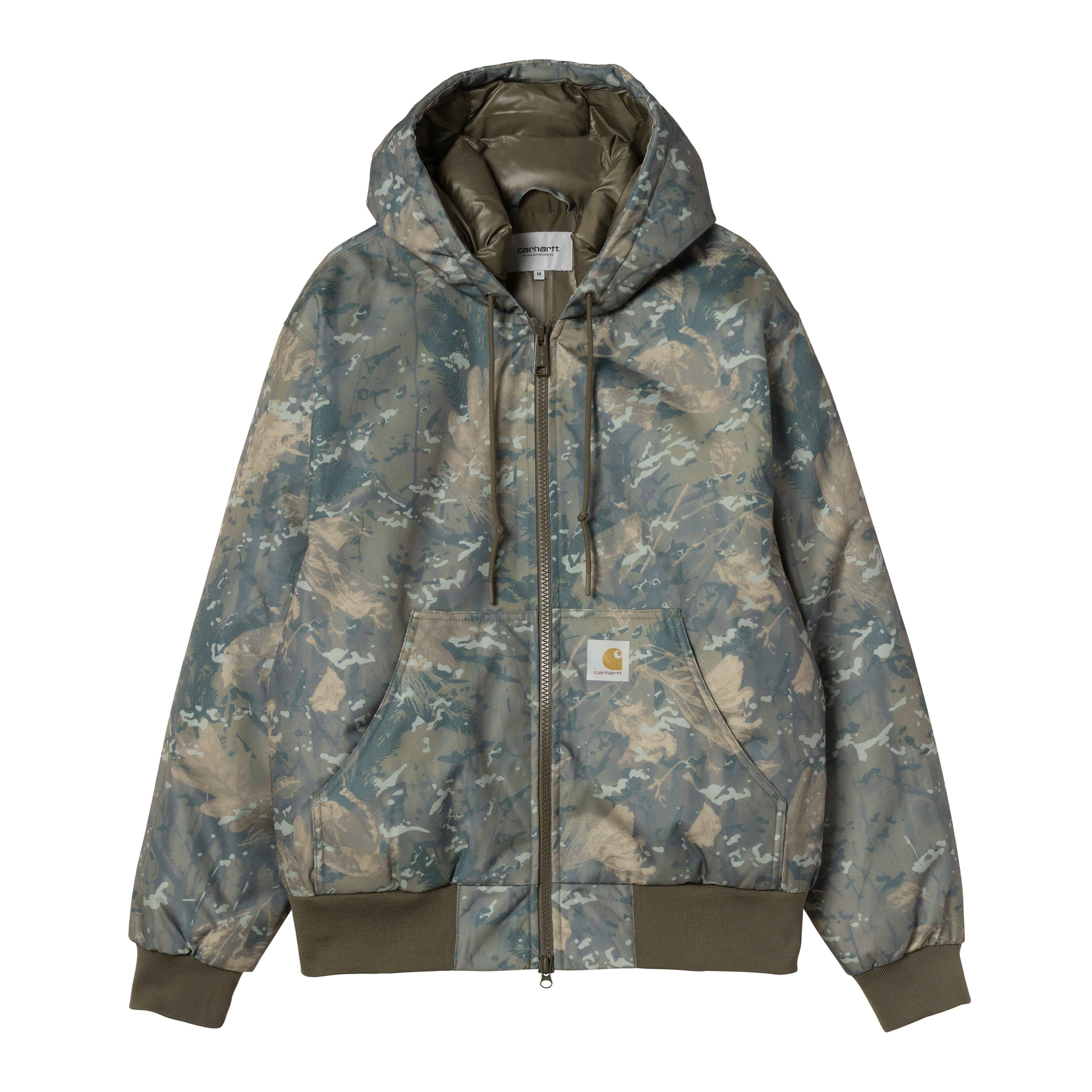 Carhartt WIP OG Active Cold Jacket, Camo Combi, Green | Official