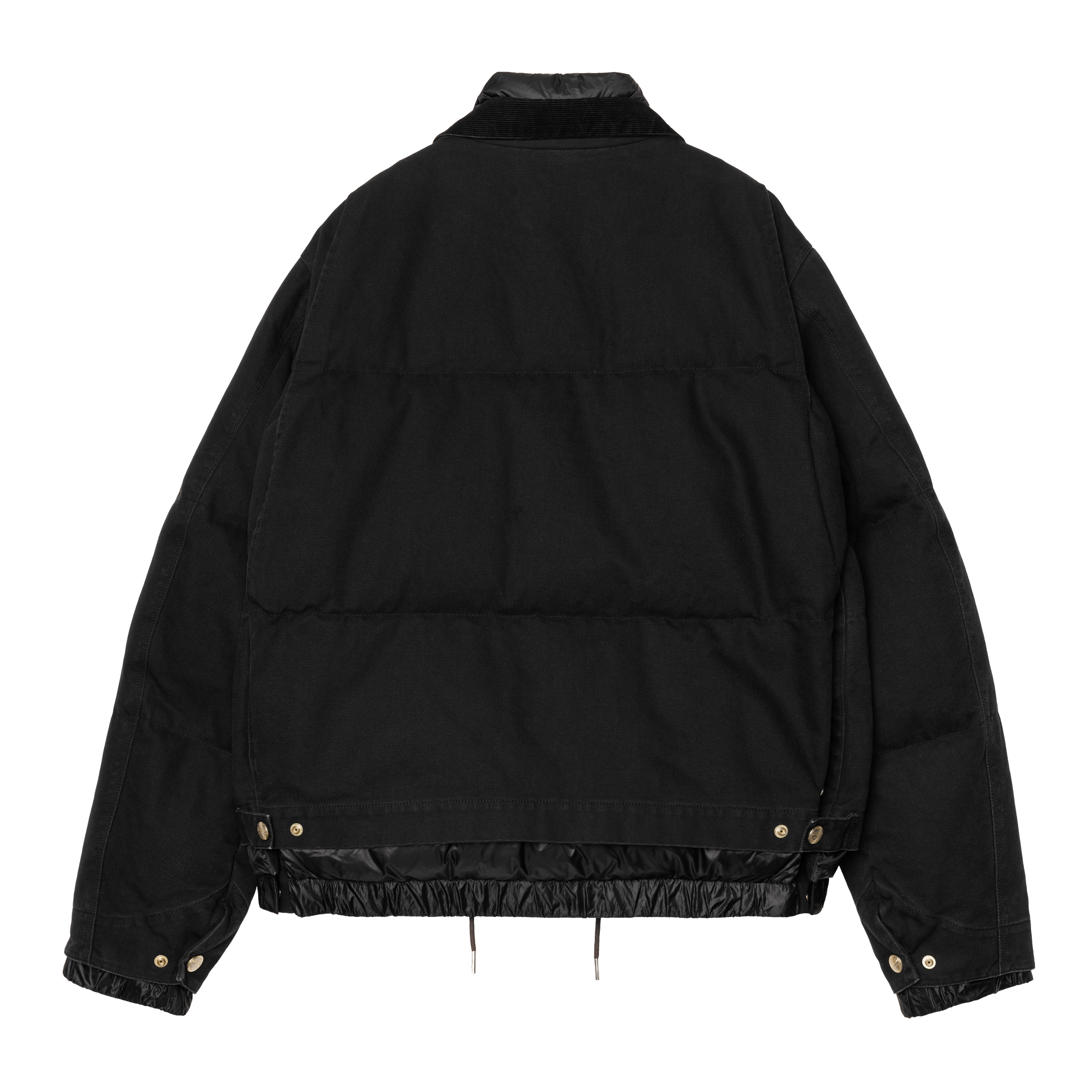 sacai×Carhartt WIP Duck Jacket ブラック サイズ1 Carhartt WIP x sacai Reversible Duck Jacket 3colors Black