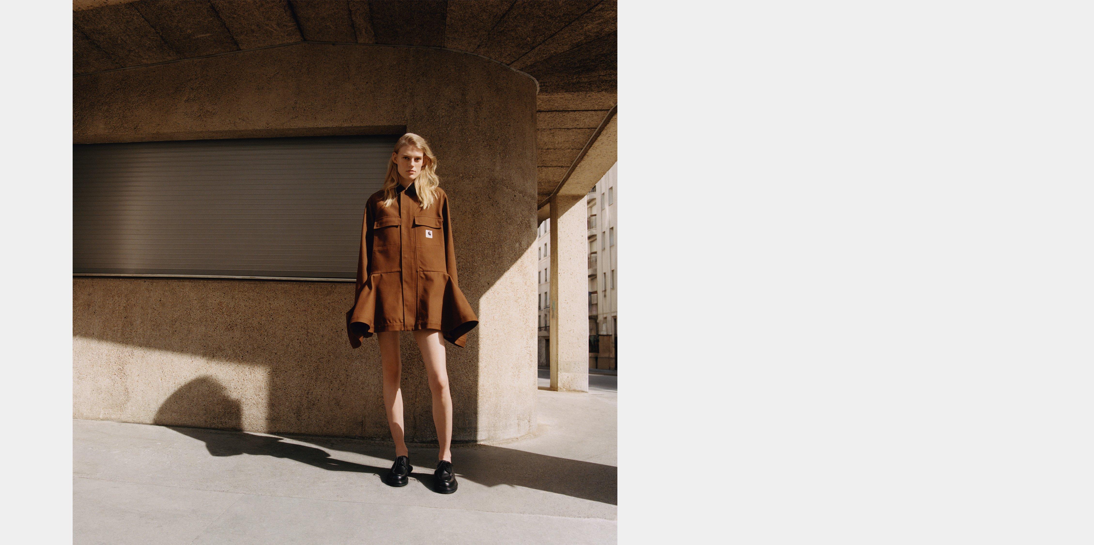 サカイ カーハート WIP W' Duck Bonding Dress Coat Carhartt WIP sacai x Carhartt WIP W' Duck Bonding Dress Coat