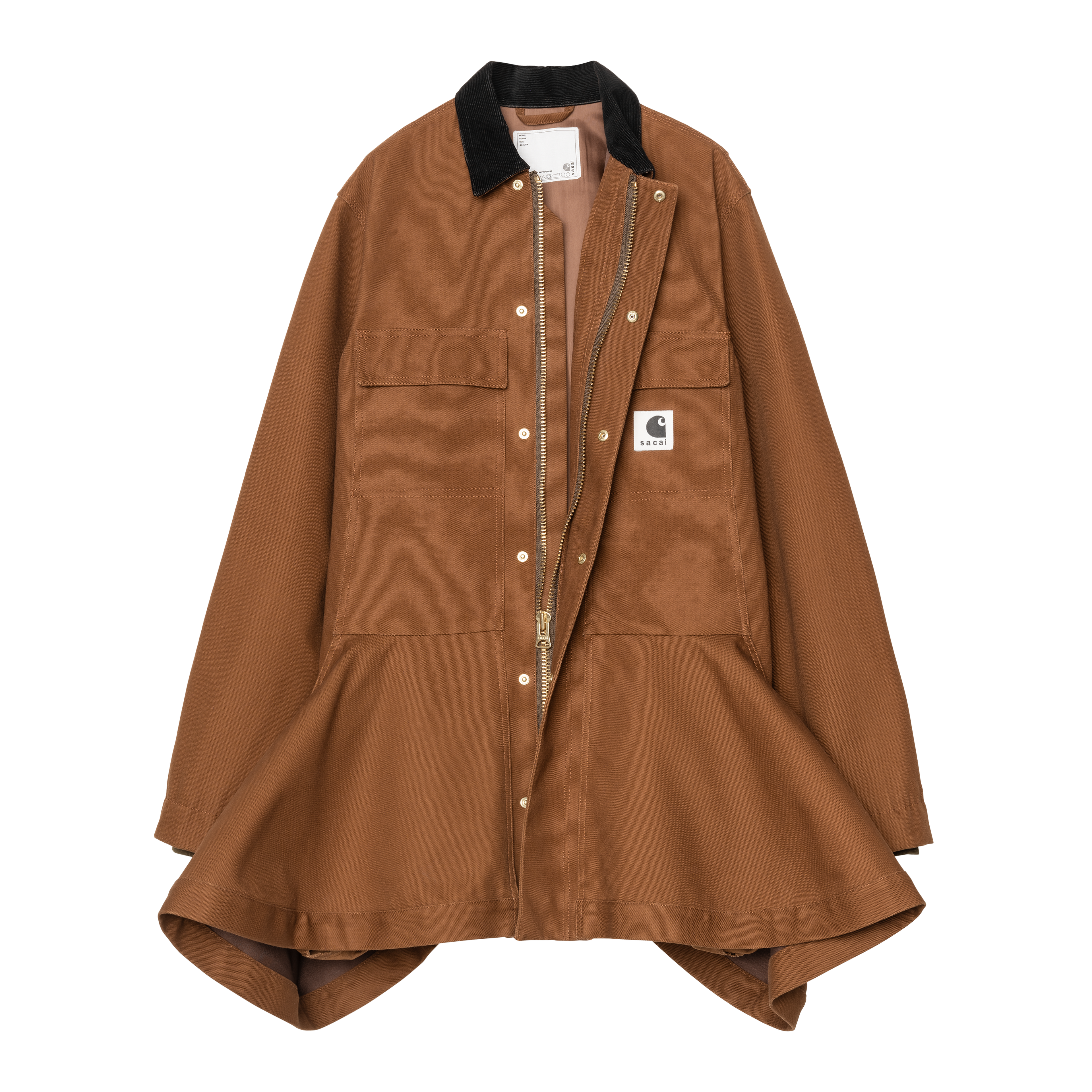 Carhartt WIP × sacai Bonding Jacket 3 Carhartt WIP sacai x Carhartt WIP W' Duck Bonding Dress Coat