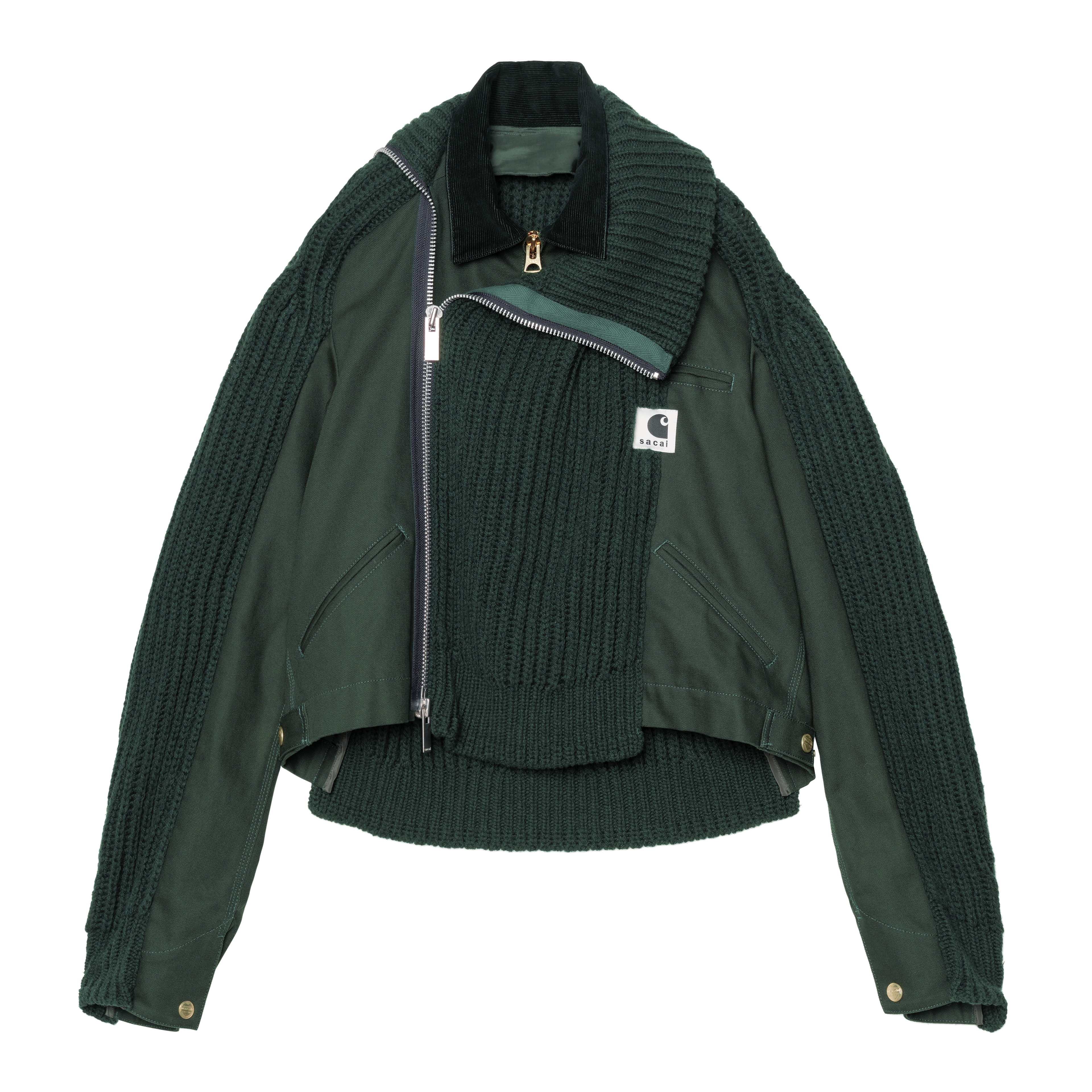 緑1 sacai Carhartt WIP Duck Jacket サカイ　新品 Carhartt WIP Duck Puffer Jacket | sacai Official Store