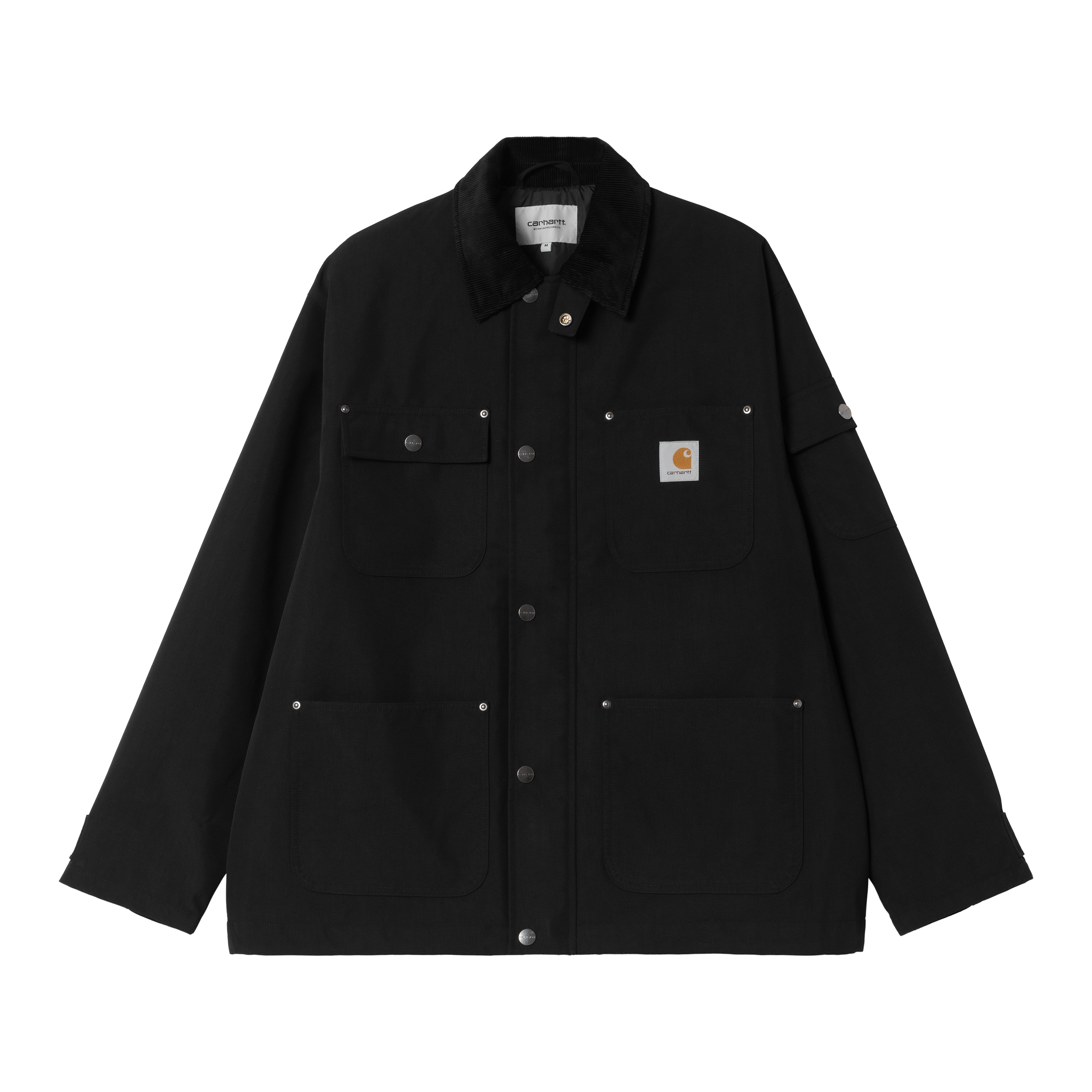 ジャケット・アウター carhartt wip clapton jacket black/black Carhartt WIP Clapton Jacket, Black / Black | Official Online Store