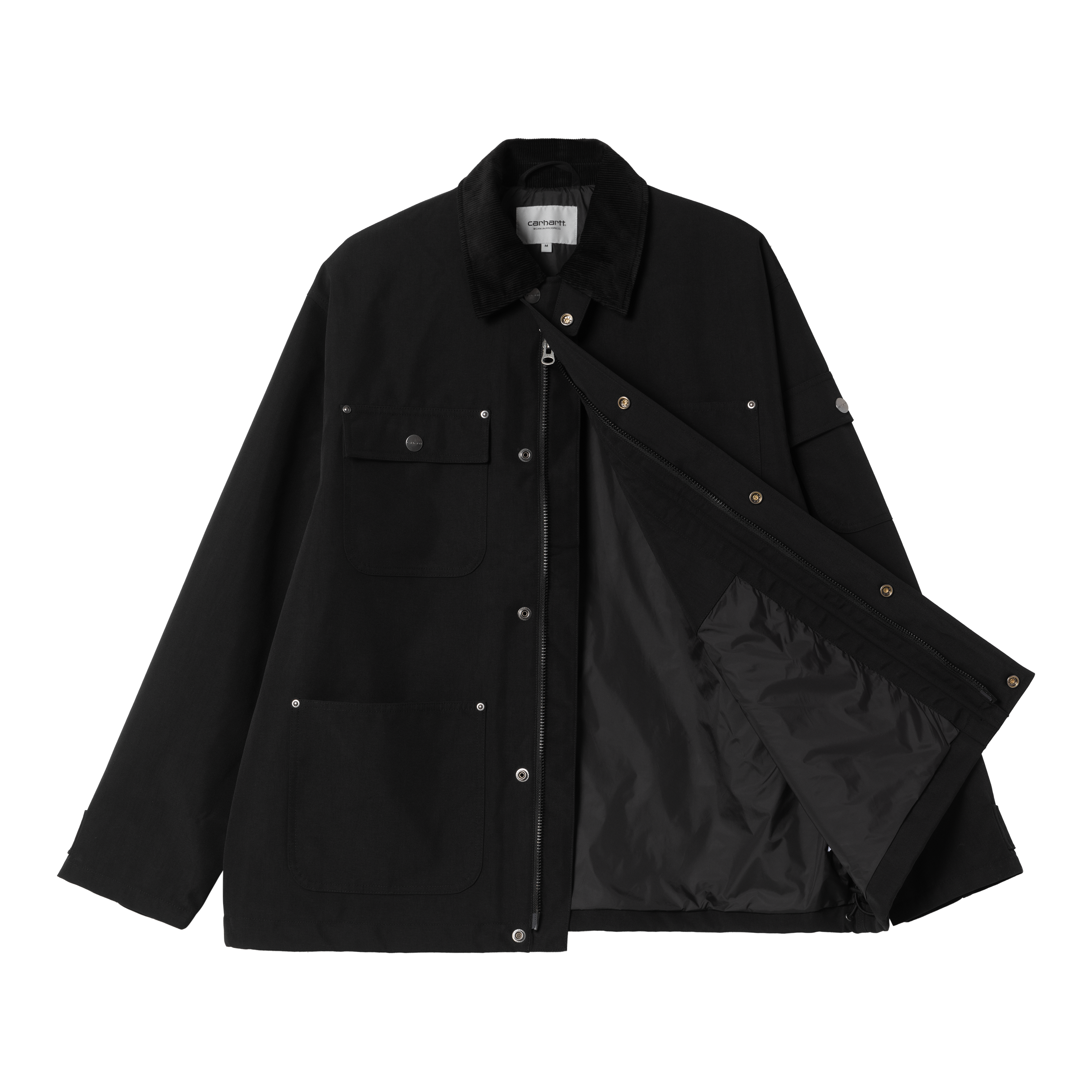 Carhartt WIP Clapton Jacket, Black / Black | Official Online Store