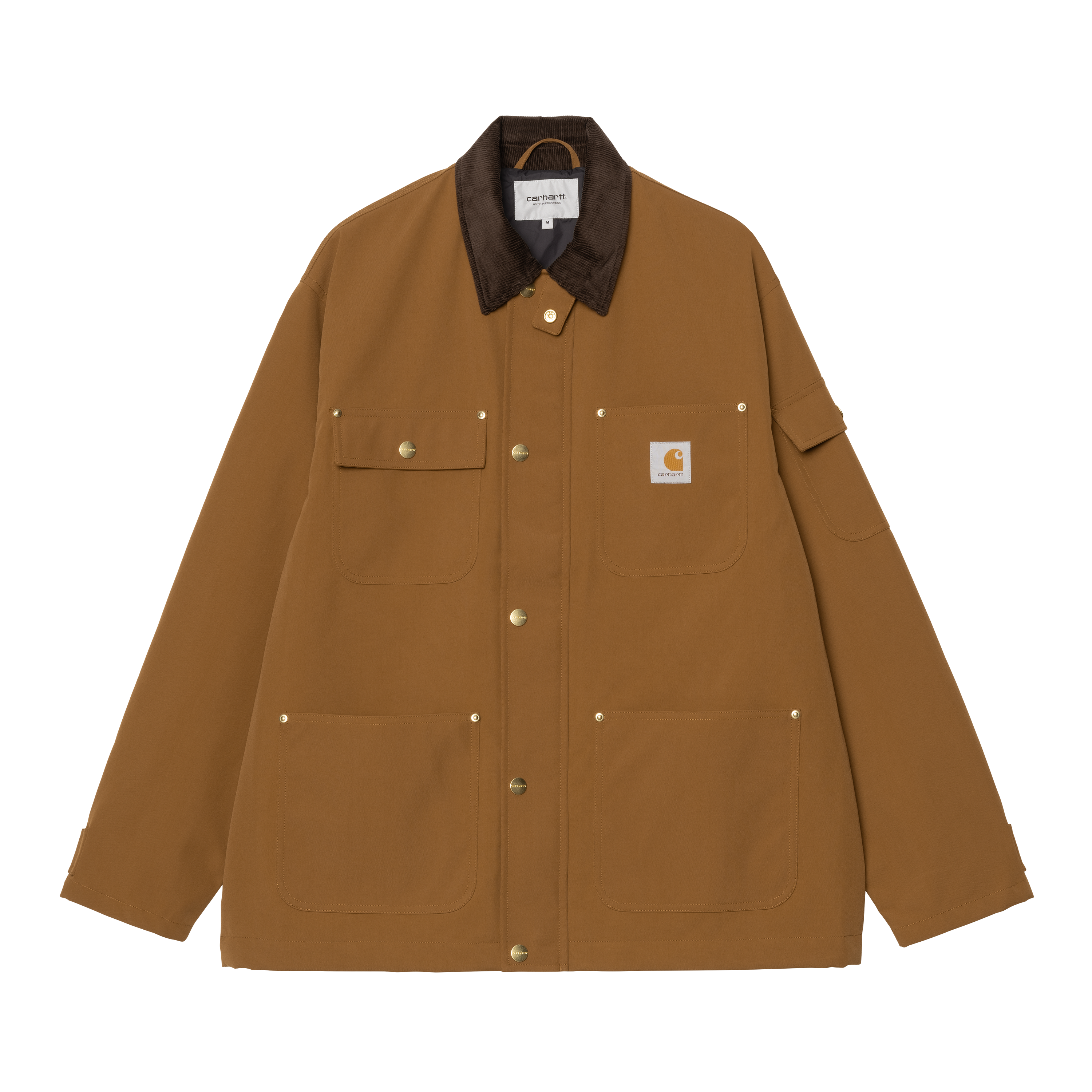 Carhartt WIP Clapton Jacket Hamilton Brown / Tobacco | M | Men