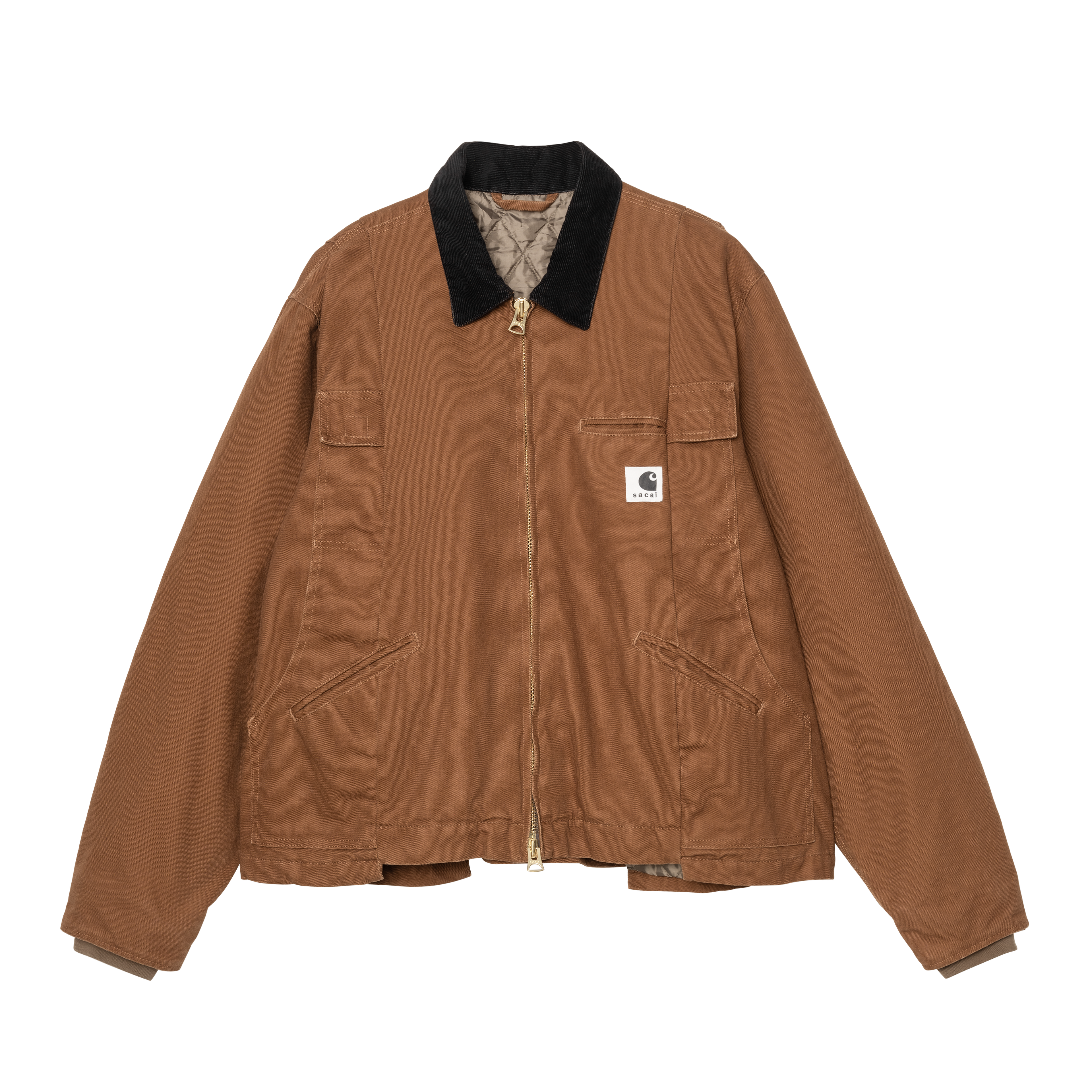 Carhartt WIP sacai x Carhartt WIP Duck Jacket, Sacai Dark Beige