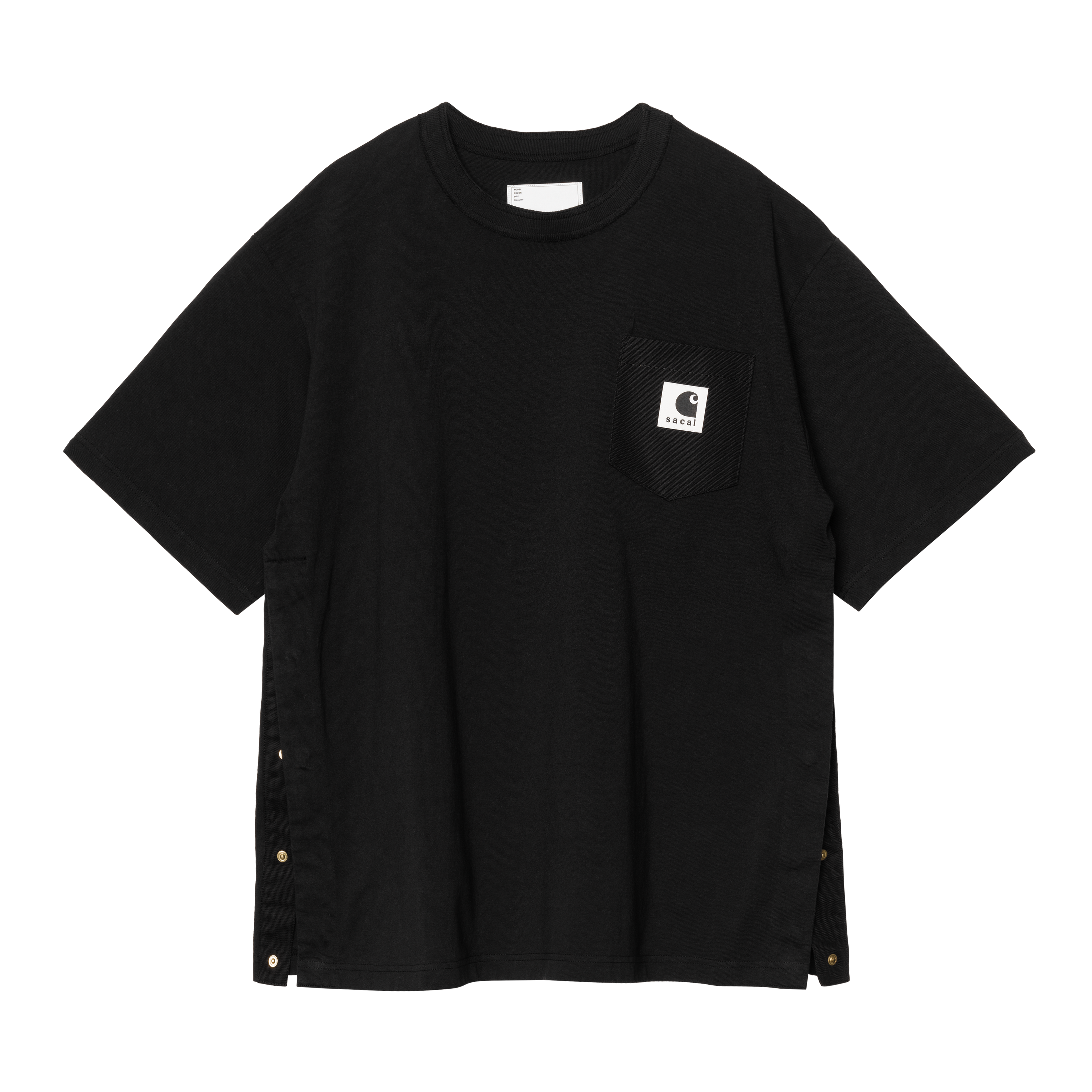 トップス sacai Carhartt WIP T-shirt 23AW Size 3 Carhartt WIP sacai x Carhartt WIP Cotton Jersey T-Shirt