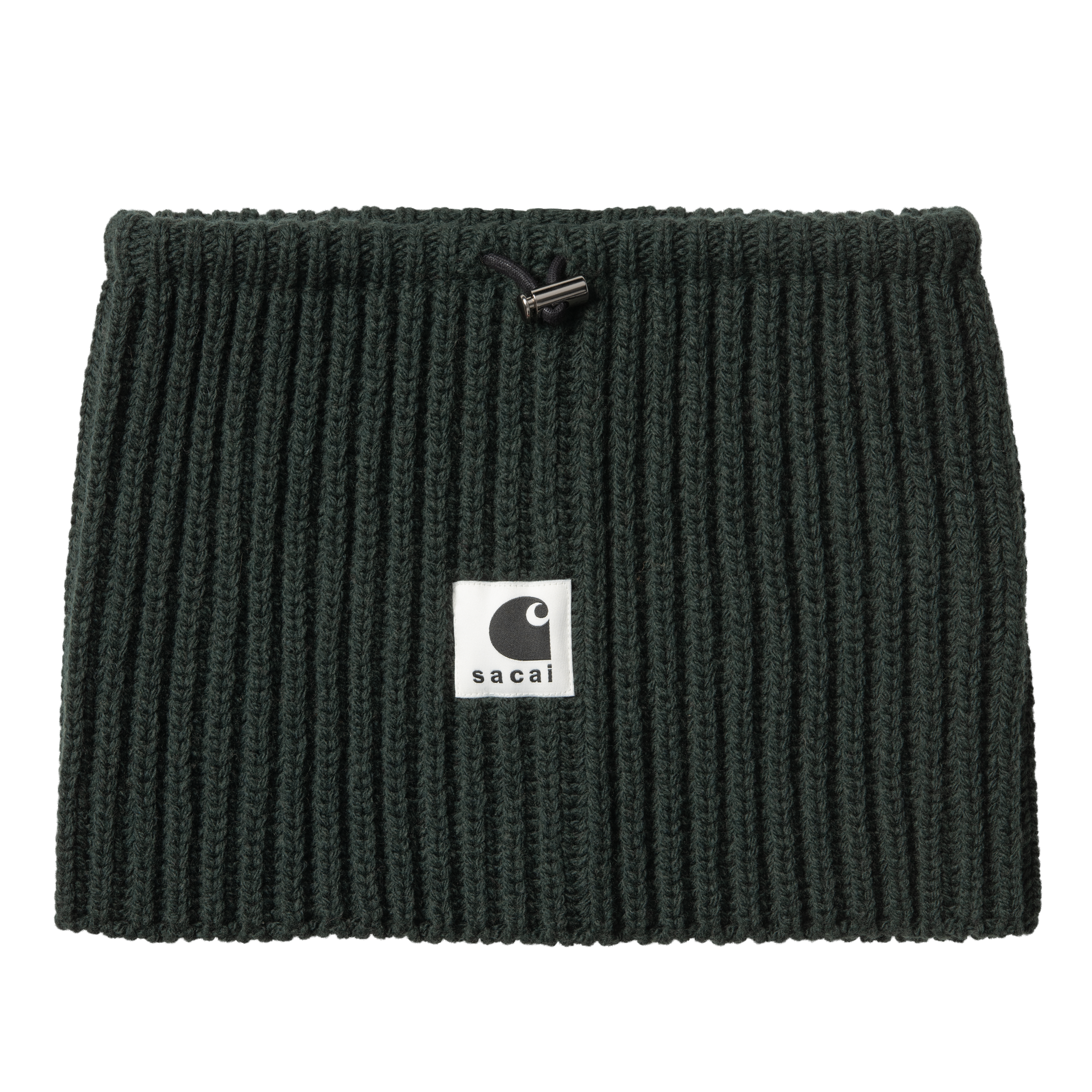 小物 sacai x Carhartt Neck Warmer / GREEN Carhartt WIP Carhartt WIP Wool Knit Neck Warmer, Sacai Green