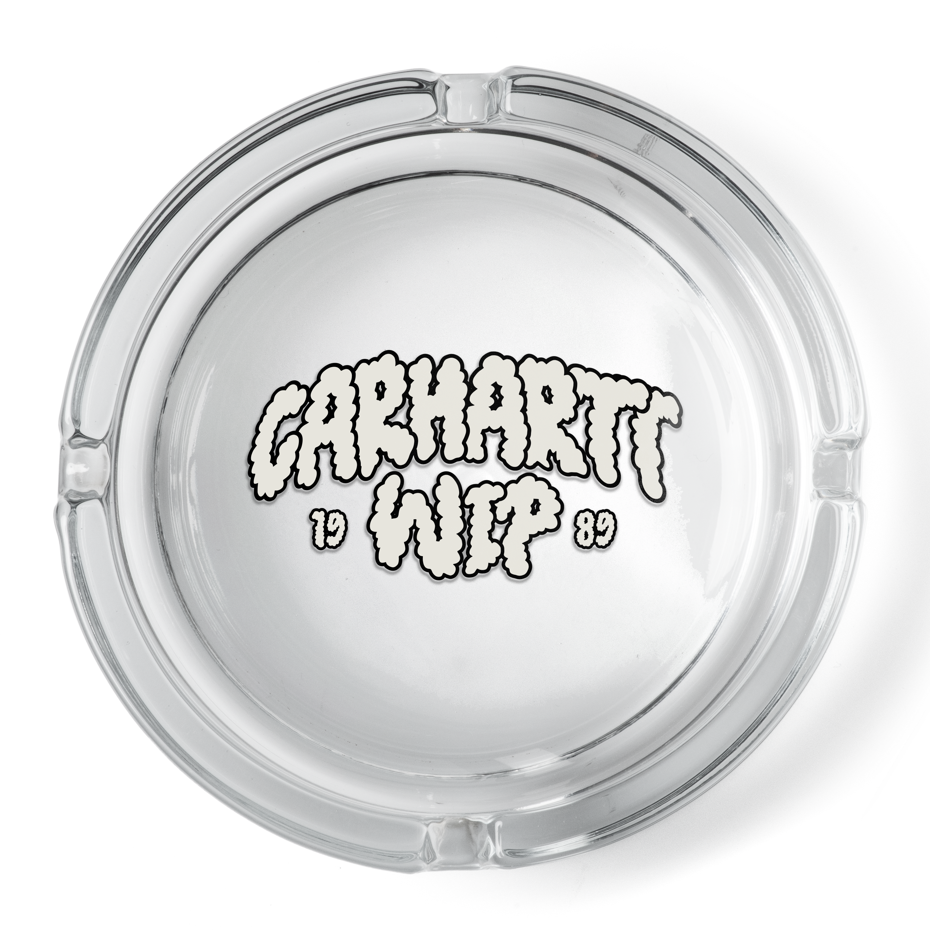 Carhartt WIP Cloud Script Ashtray Clear | multicolor
