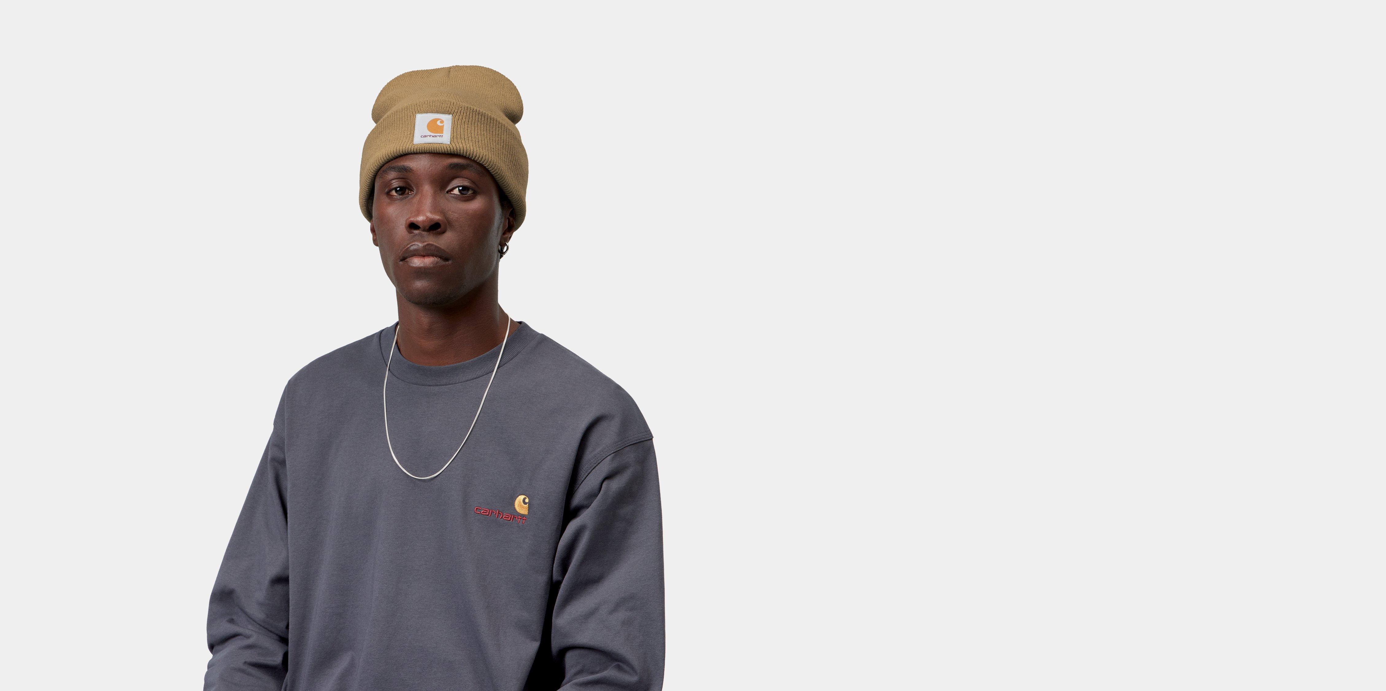 Carhartt WIP Short Watch Hat WIP Dusty H | brown