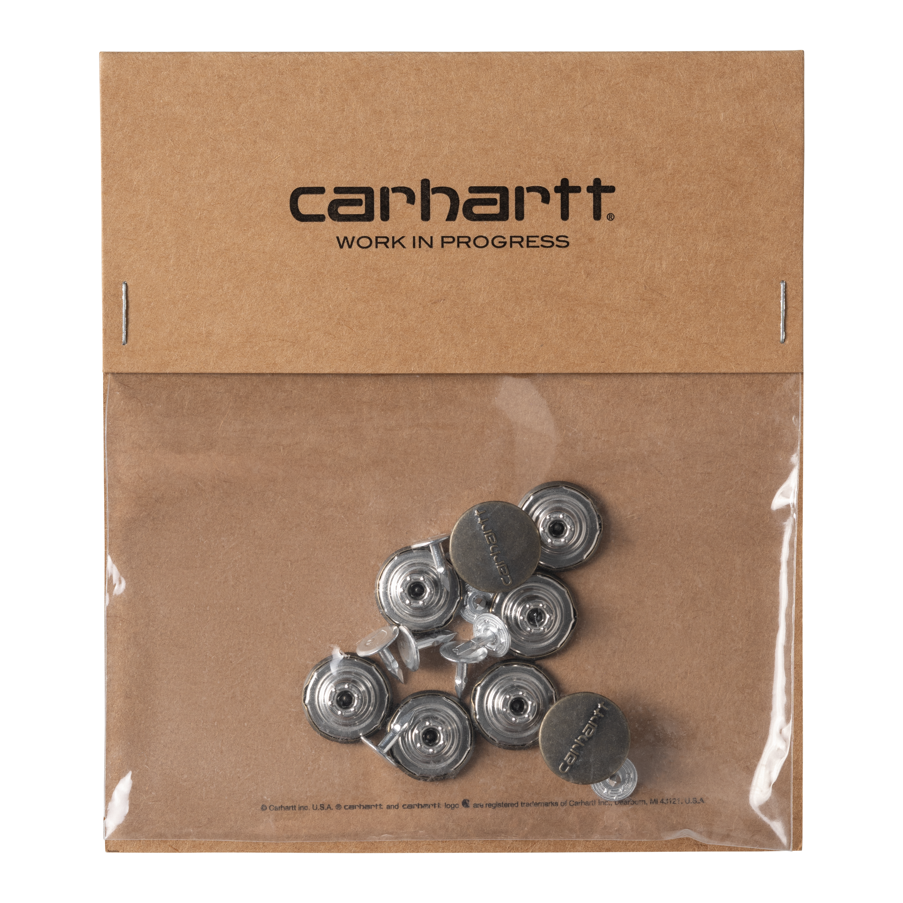 Carhartt WIP Repair Kit, Basic Button