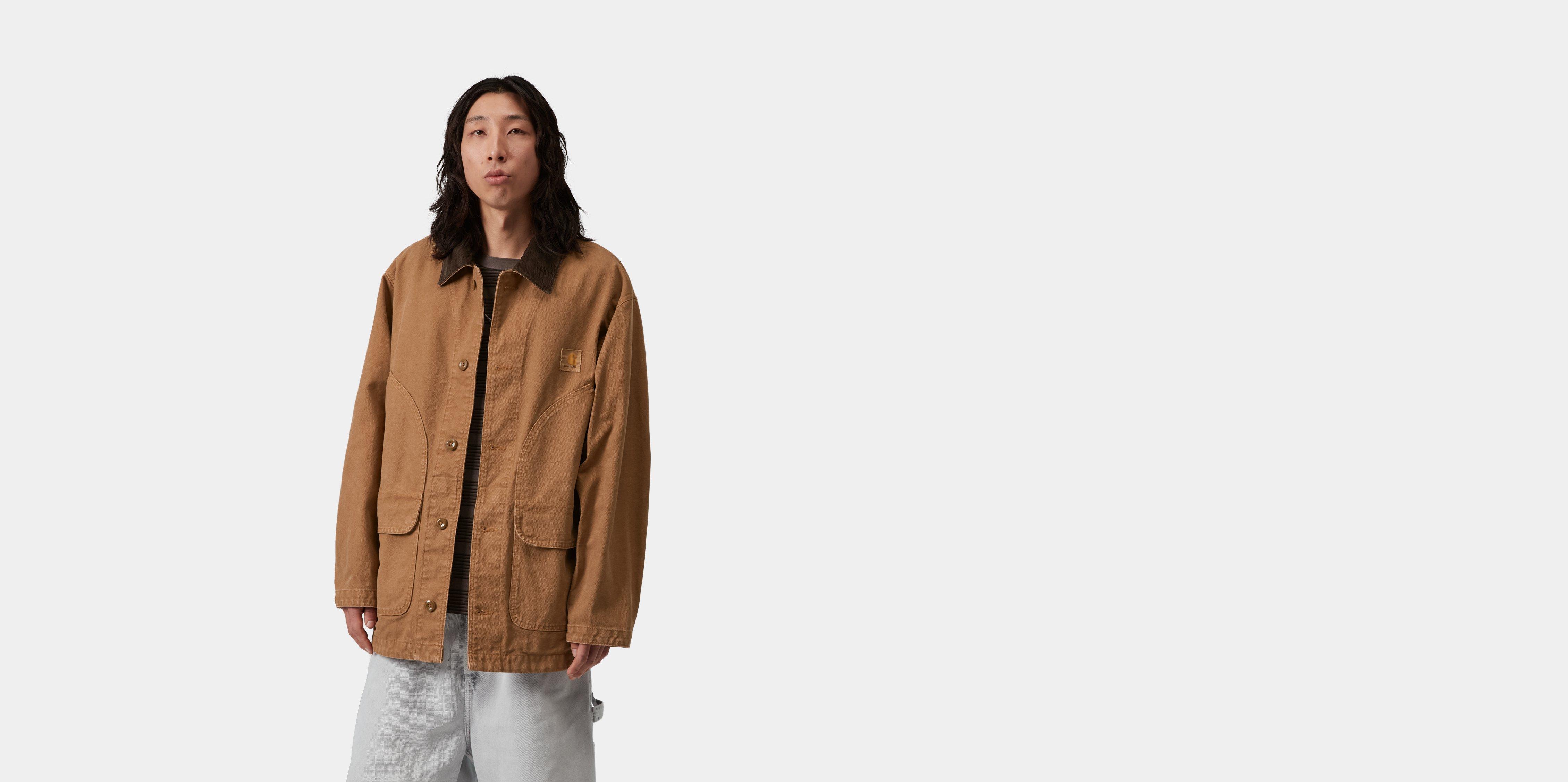 Carhartt WIP Prescott Coat Hamilton Brown / Tobacco garment dyed | XL | Men