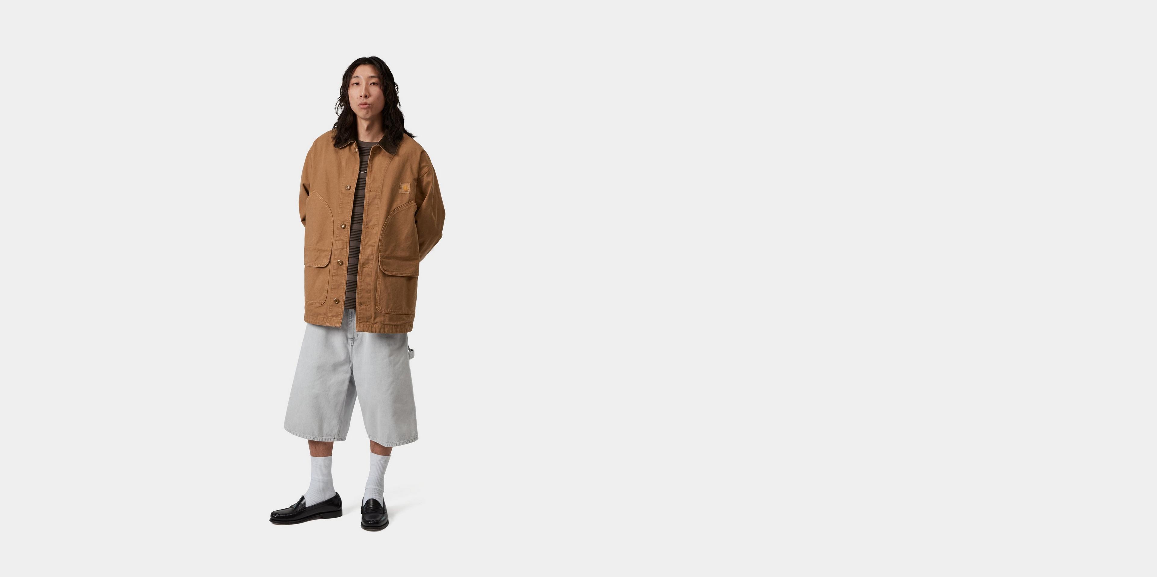 Carhartt WIP Prescott Coat, Hamilton Brown / Tobacco | Official