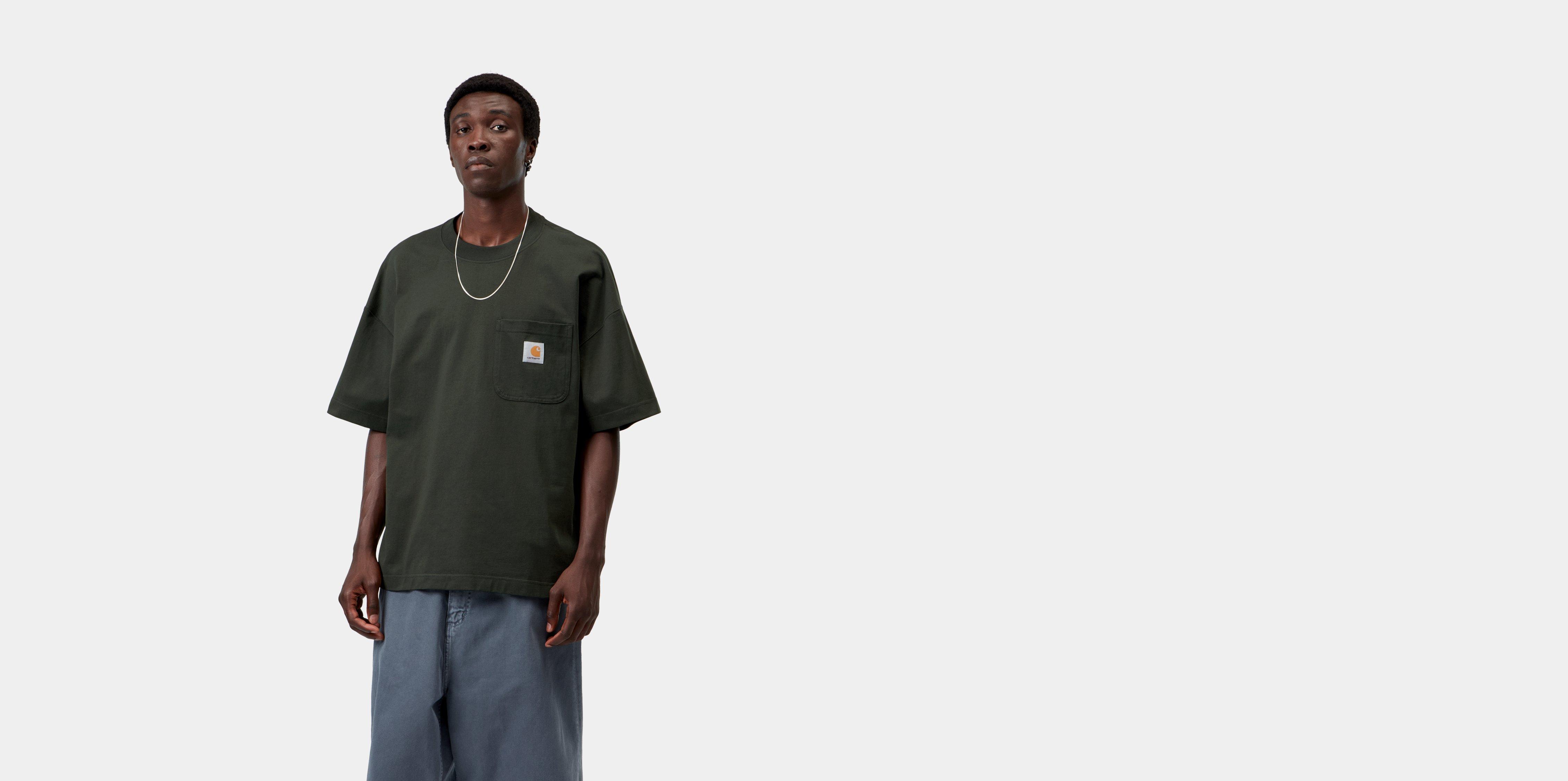 Carhartt WIP S/S Work Pocket T-Shirt Raven | black | M | Men