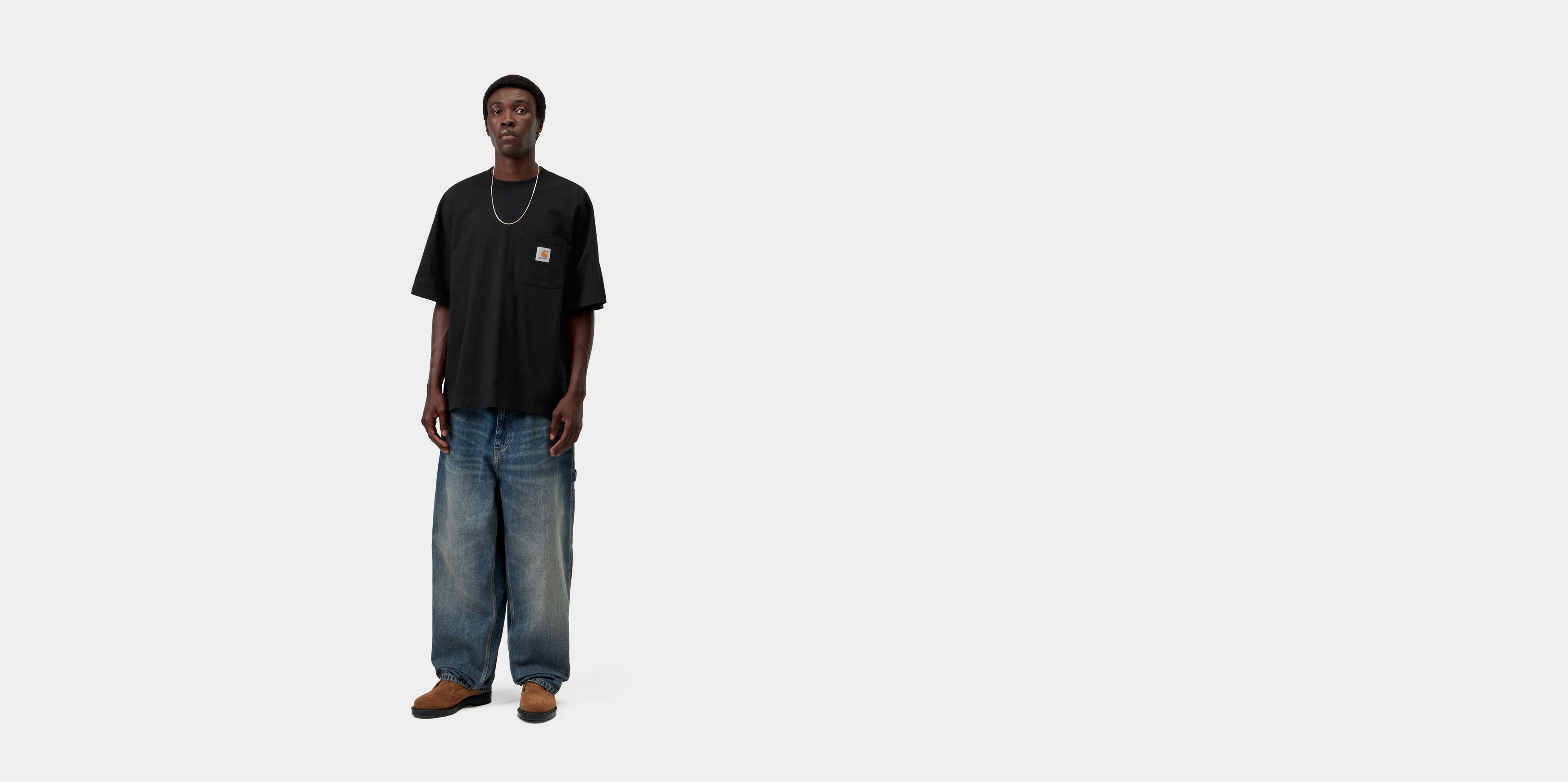 Carhartt WIP S/S Work Pocket T-Shirt, Black | Official Online Store