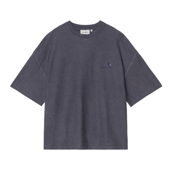 S/S Lambert T-Shirt Dark Navy moon wash
