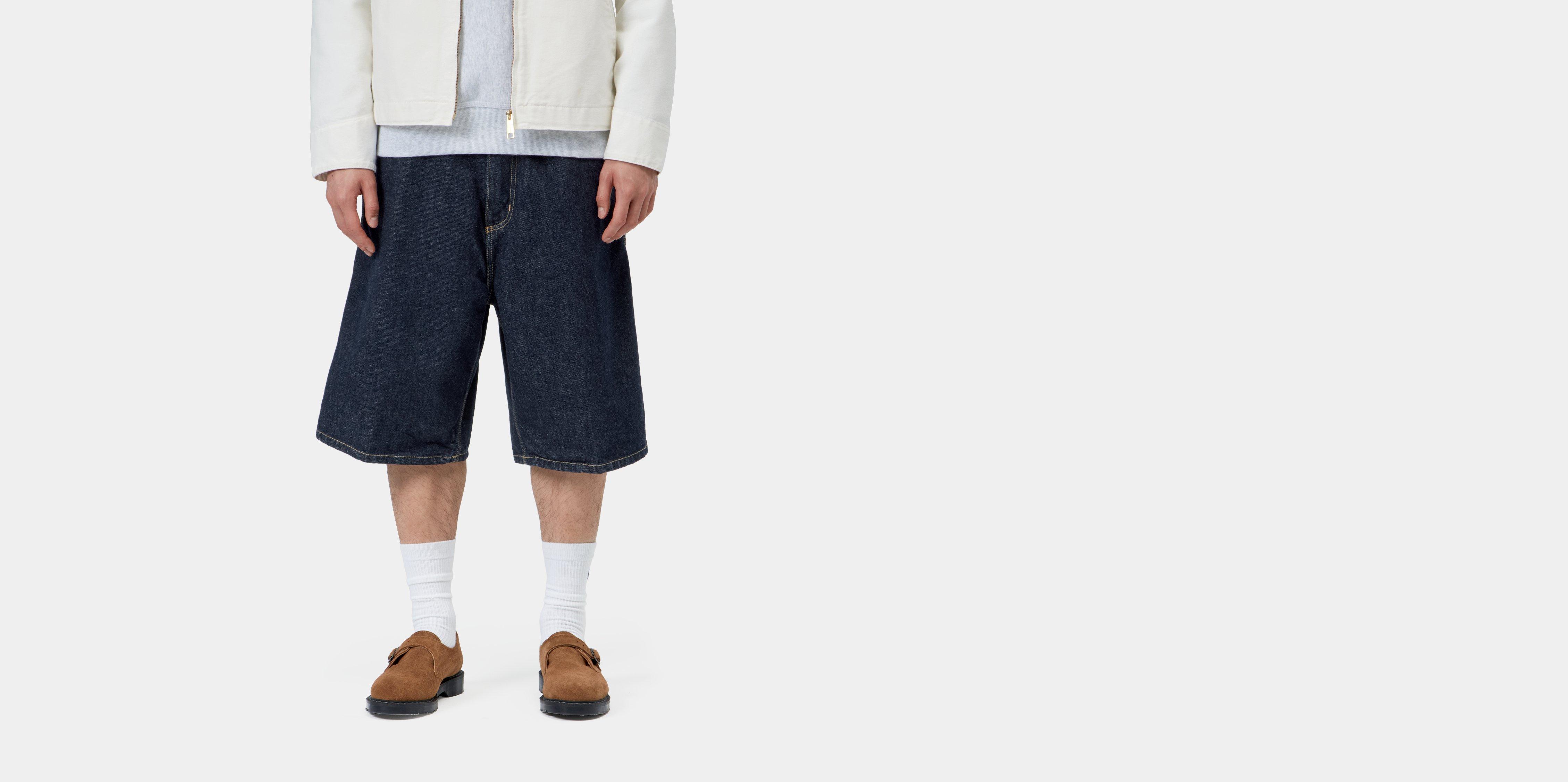 Carhartt WIP OG Single Knee Short Blue rinsed | M | Men