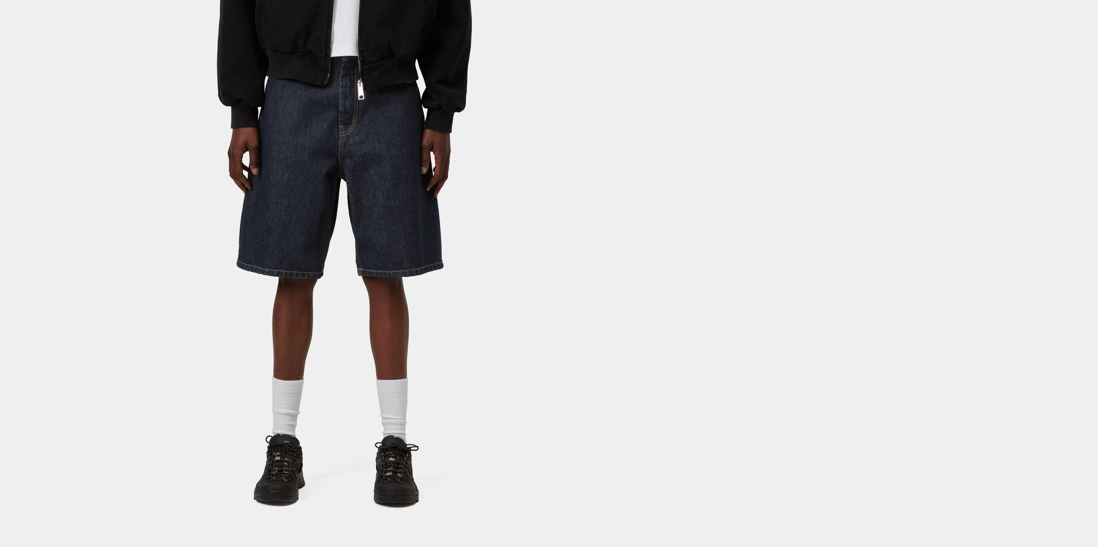 Carhartt WIP W' Brandon Short Blue rinsed | S | Women