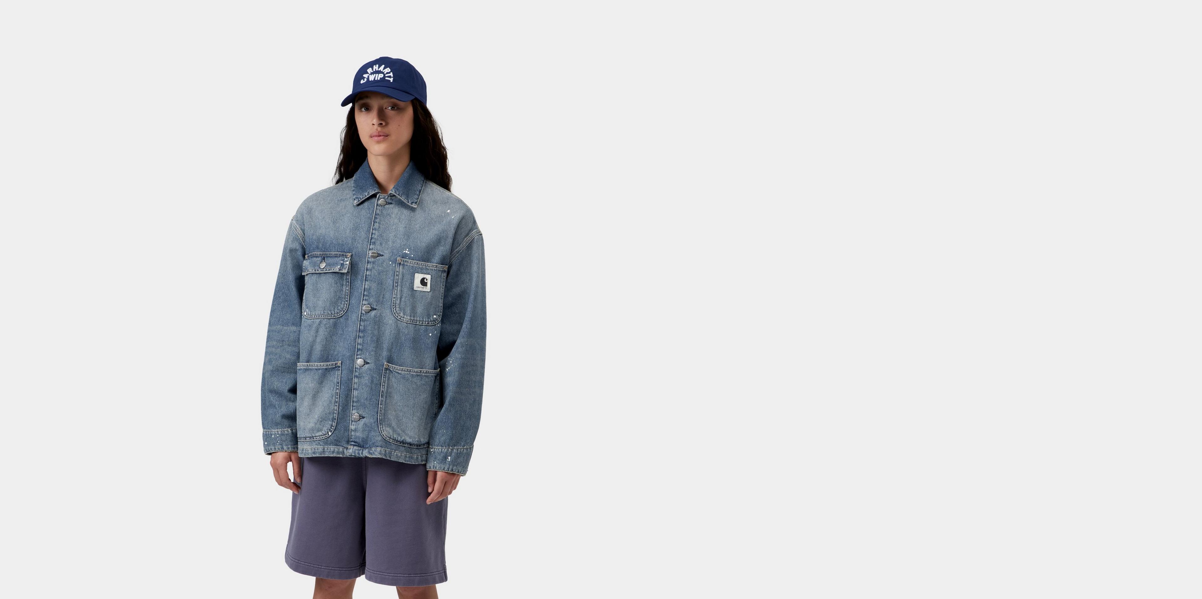Carhartt WIP Women's OG Michigan Coat, Blue | Official Online Store