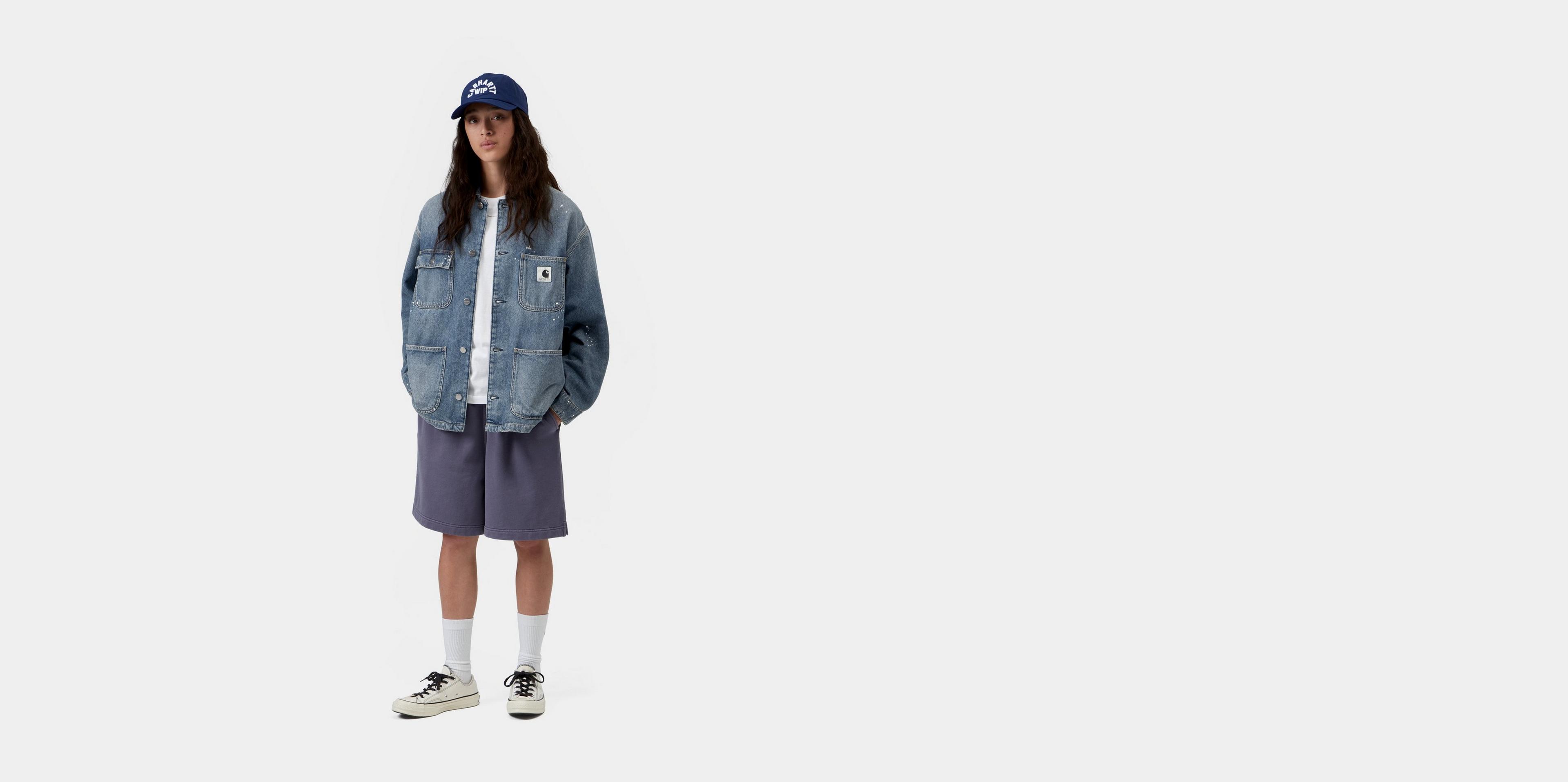 Carhartt WIP Women's OG Michigan Coat, Blue | Official Online Store