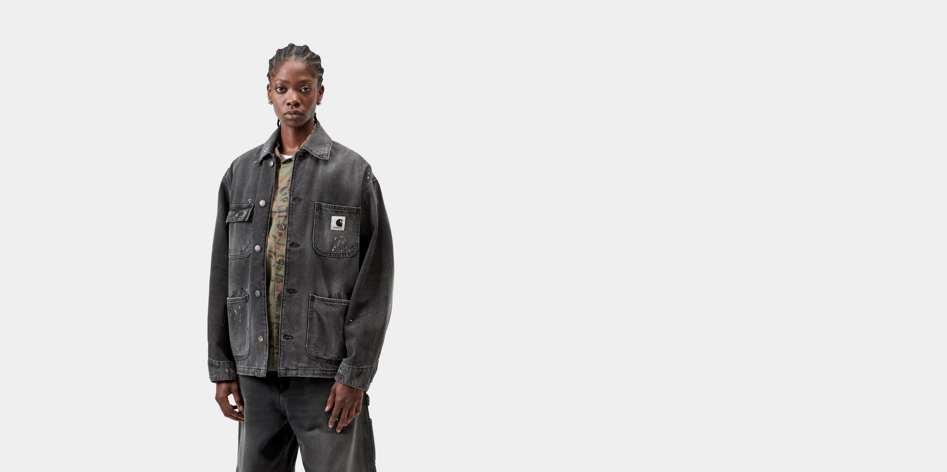 Carhartt WIP Women's OG Michigan Coat, Black | Official Online Store