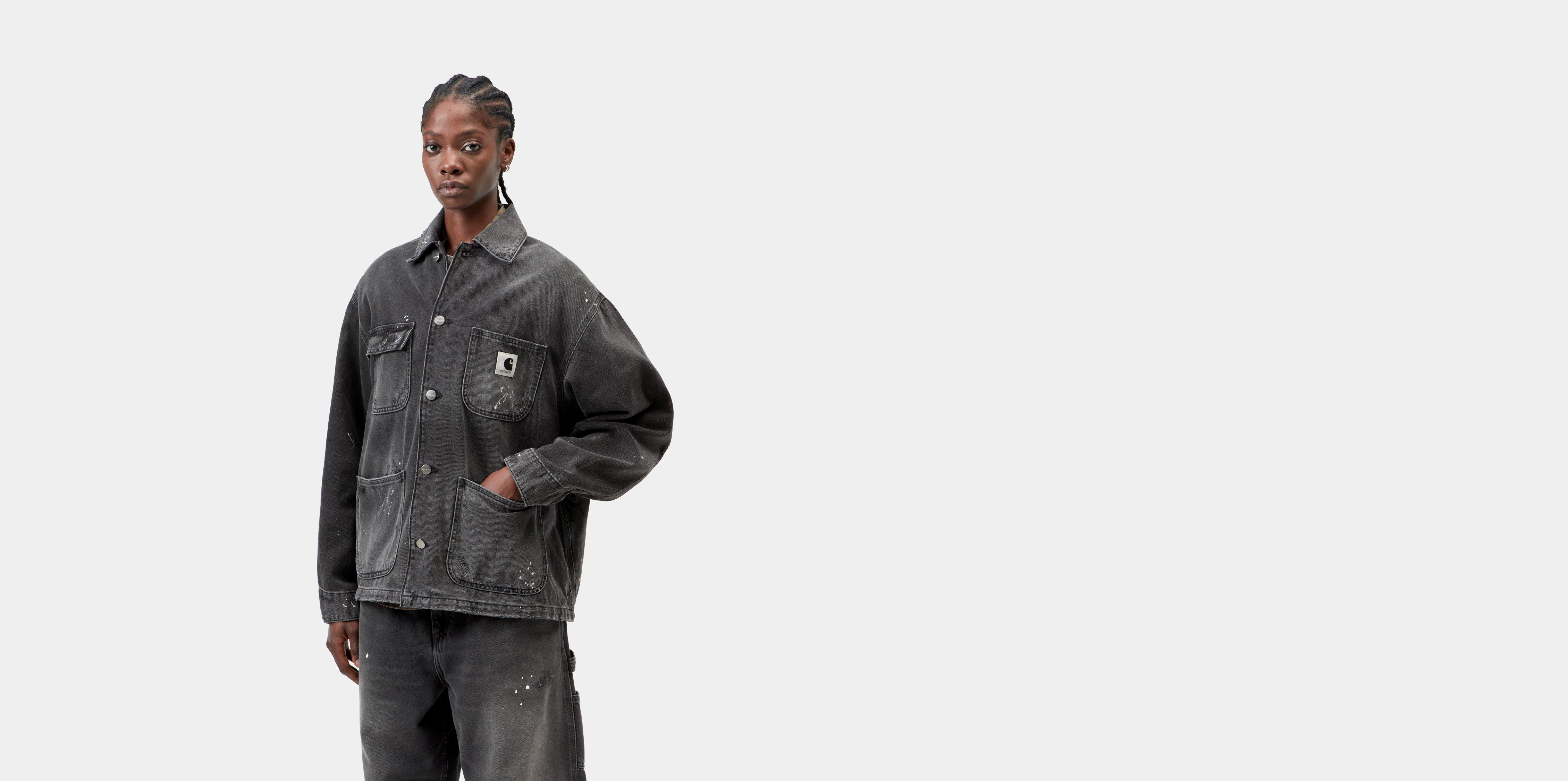 Carhartt WIP Women's OG Michigan Coat, Black | Official Online Store