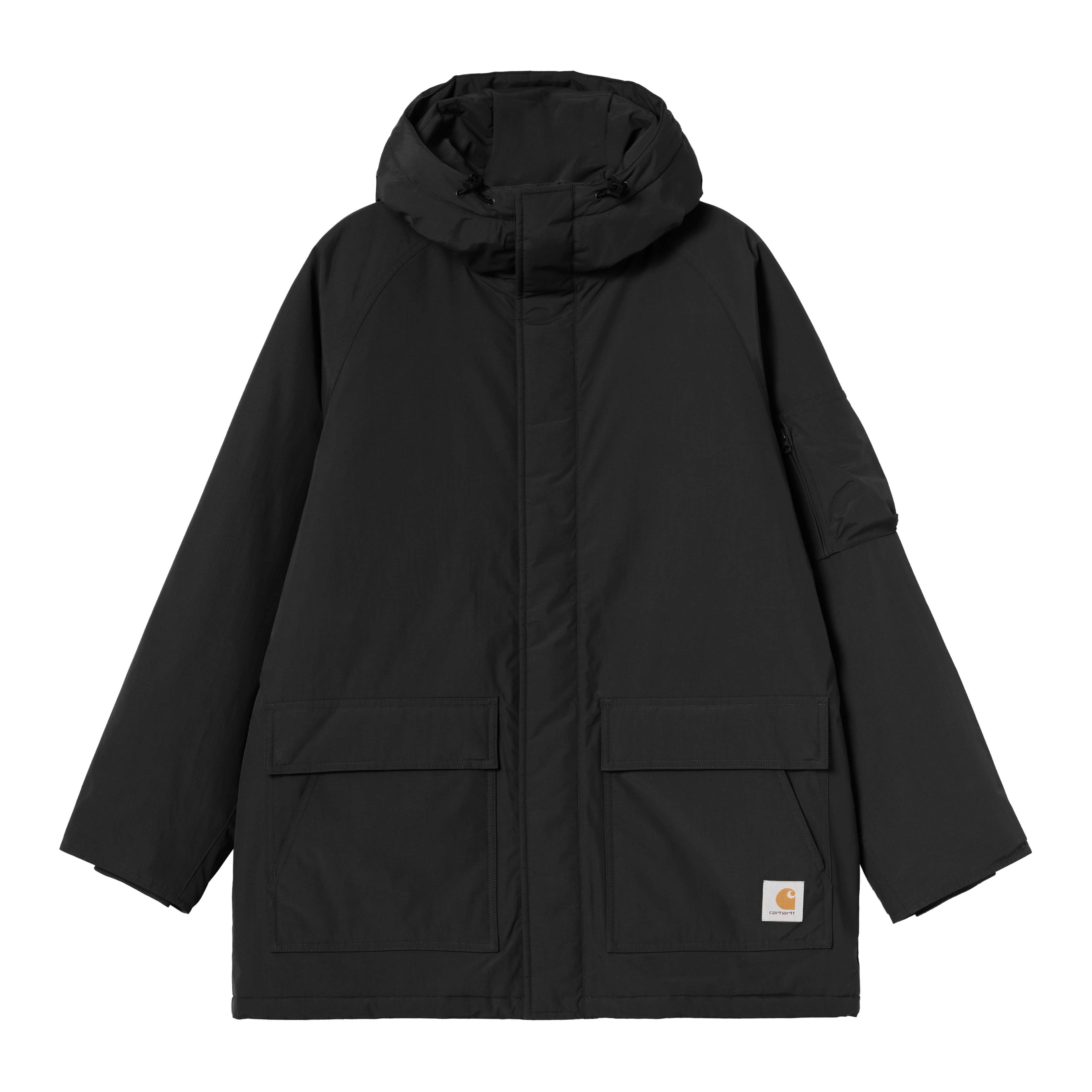 Carhartt WIP Stanwood Parka, Black | Official Online Store