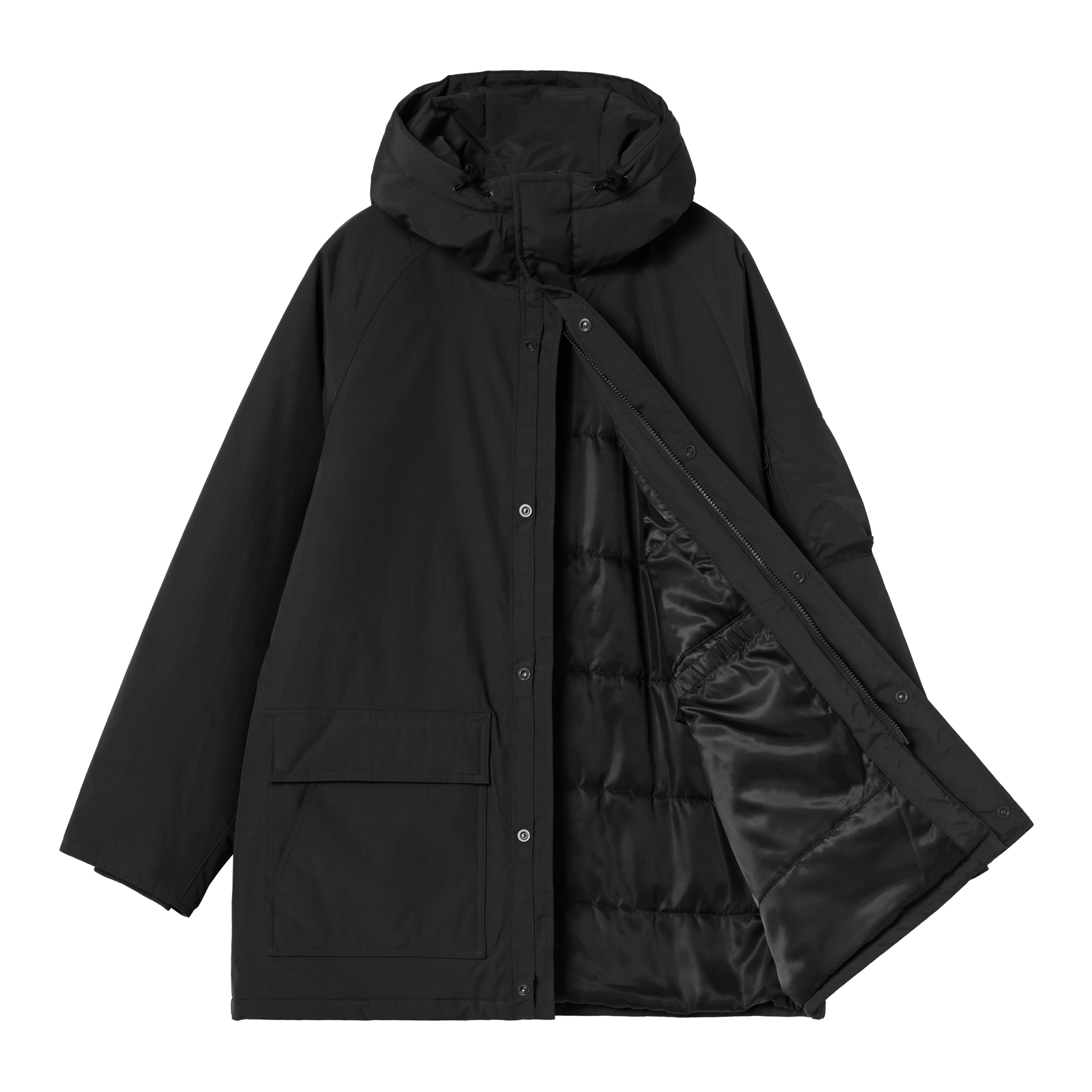 Carhartt WIP Stanwood Parka, Black | Official Online Store