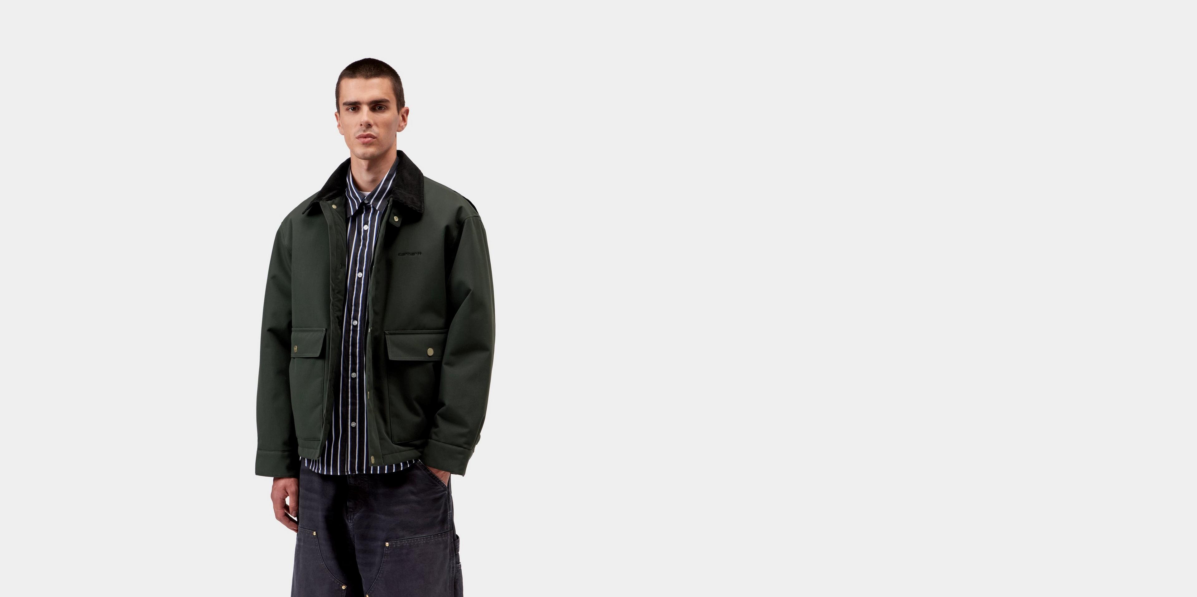 Carhartt WIP Quentin Jacket, Raven / Black | Official Online Store