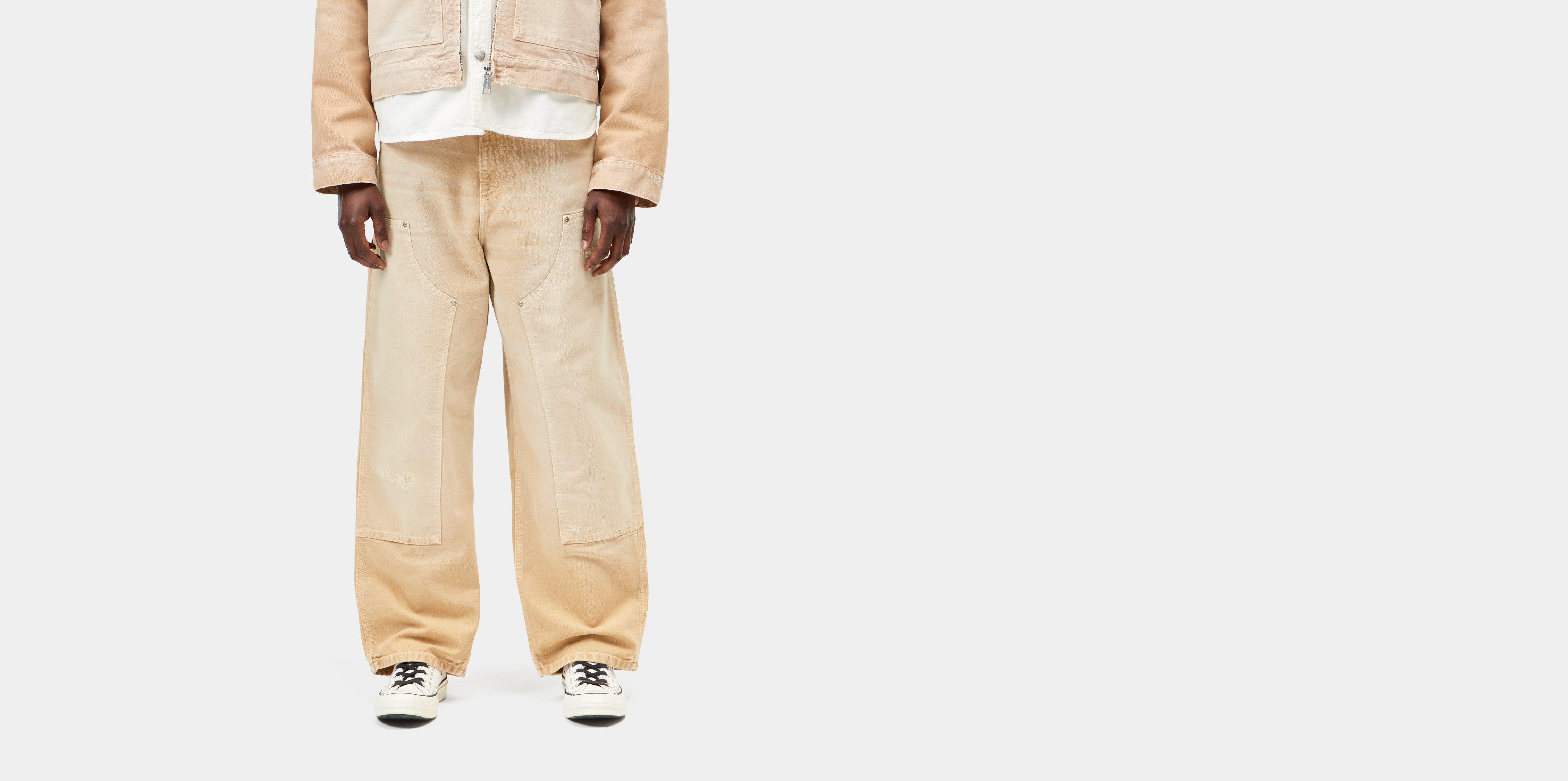 Carhartt WIP W' Brandon Double Knee Pant Dusty H Brown destroy wash | XS | Women