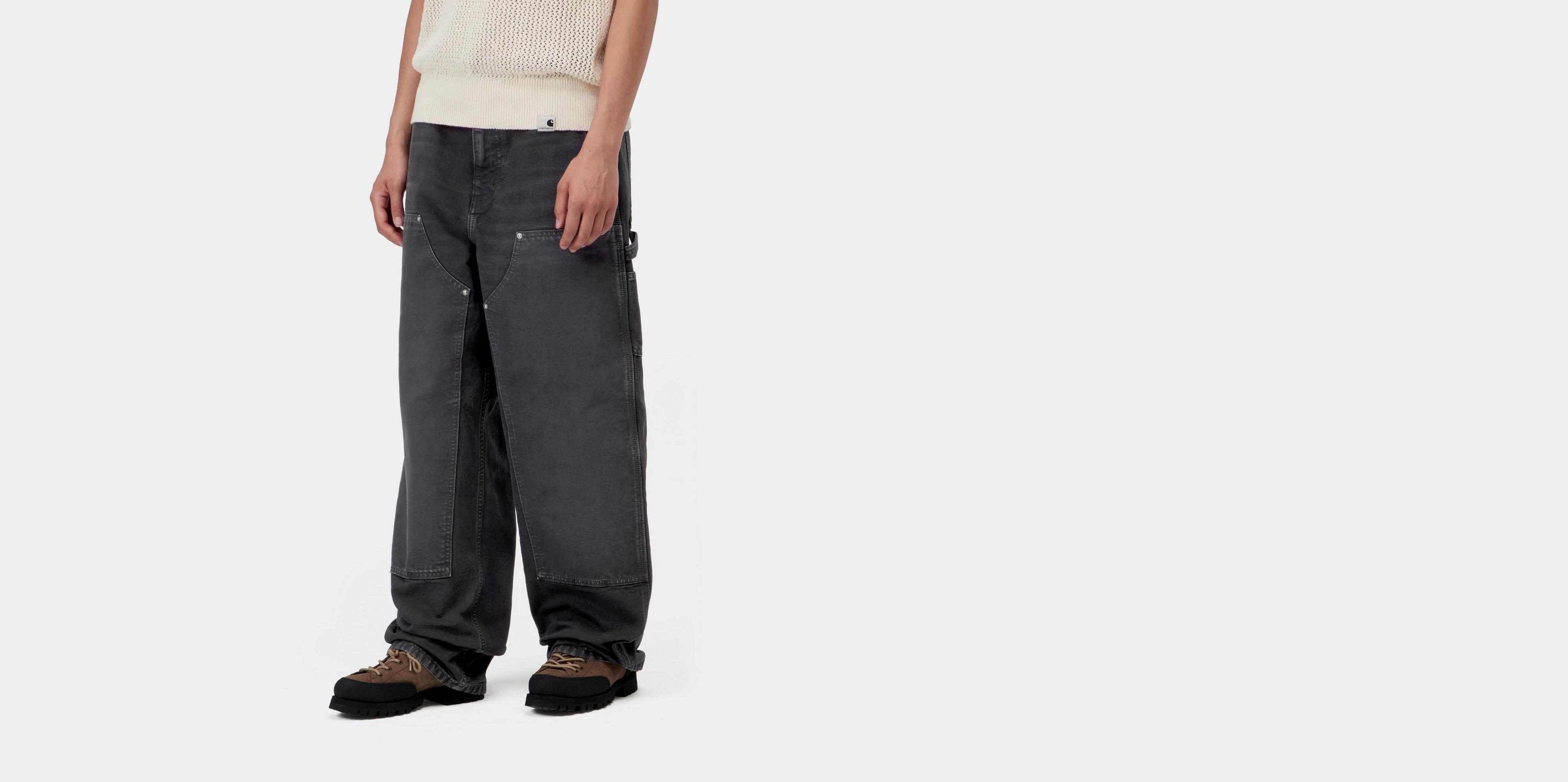 Carhartt WIP Women's Brandon Double Knee Pant, Black | Official