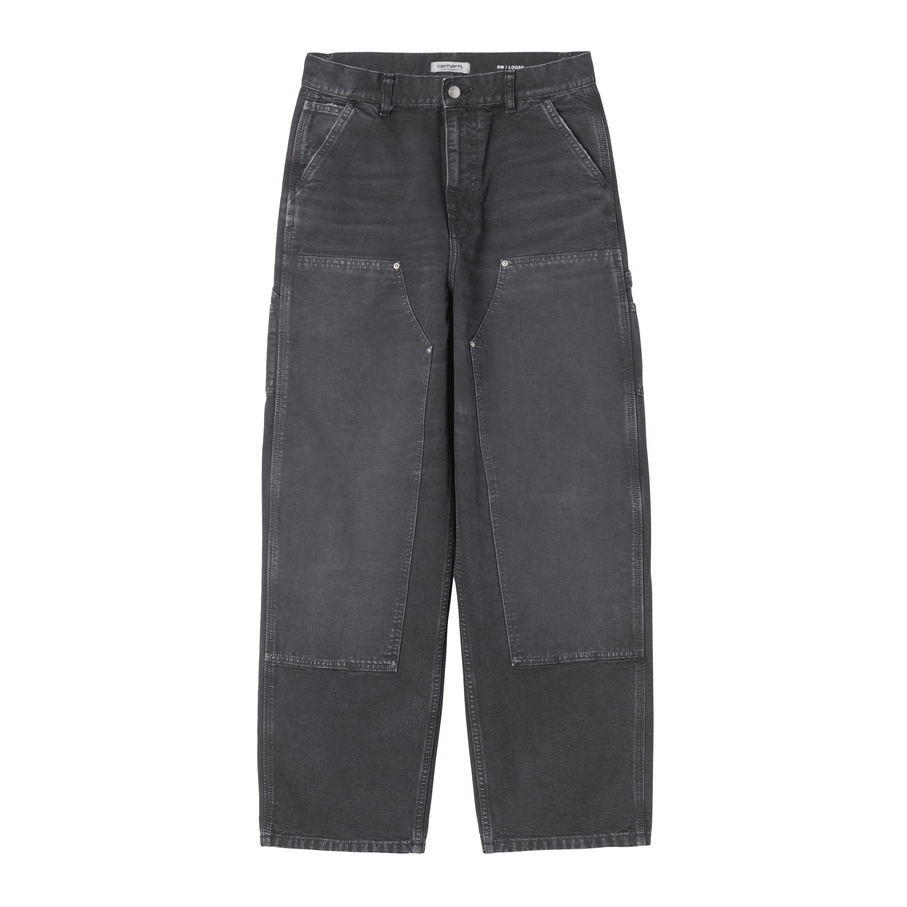Carhartt WIP Women's Brandon Double Knee Pant, Black | Official