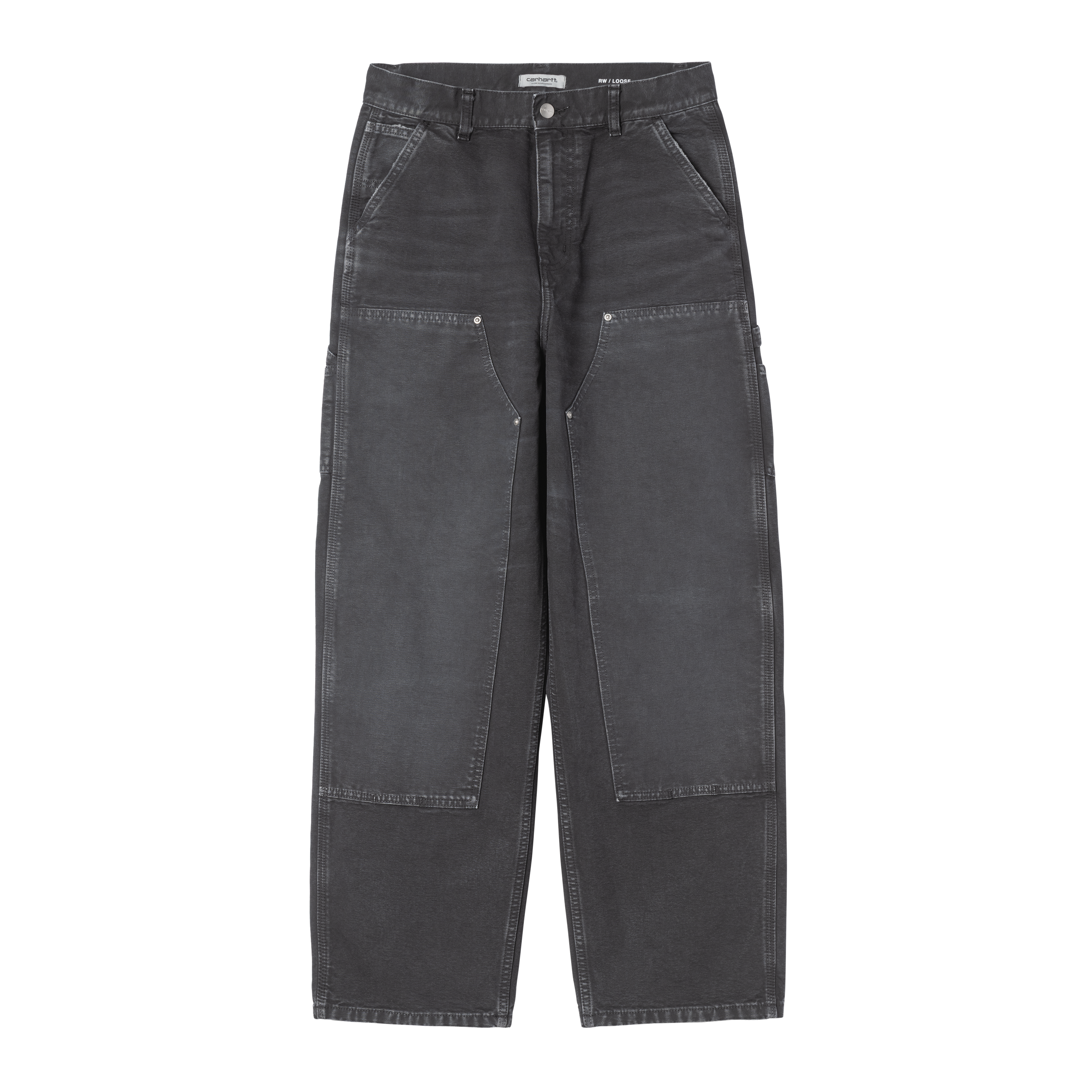 Carhartt WIP Women's Brandon Double Knee Pant, Black | Official
