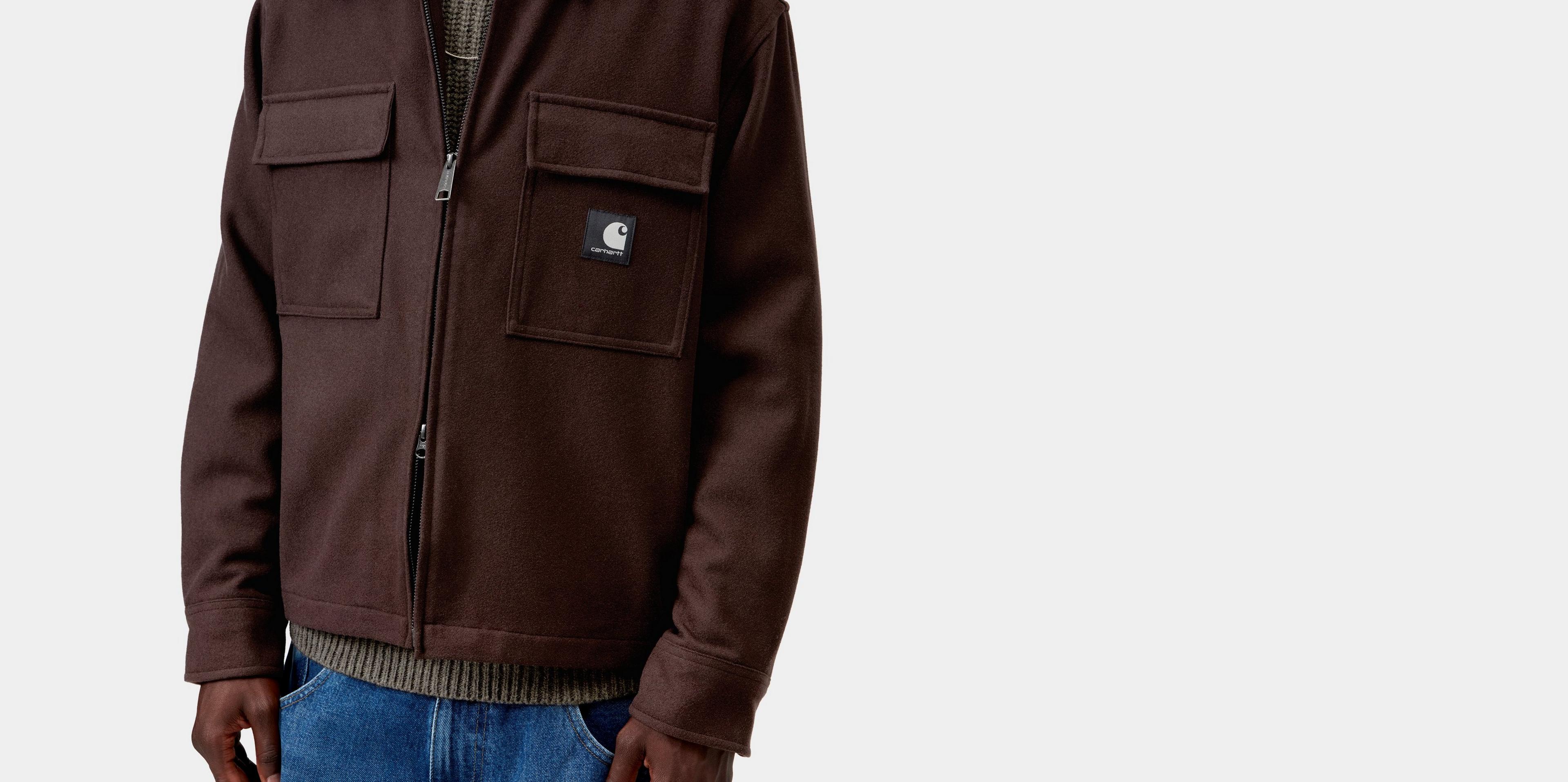 Carhartt WIP Atoka Shirt Jac, Palisander | Official Online Store