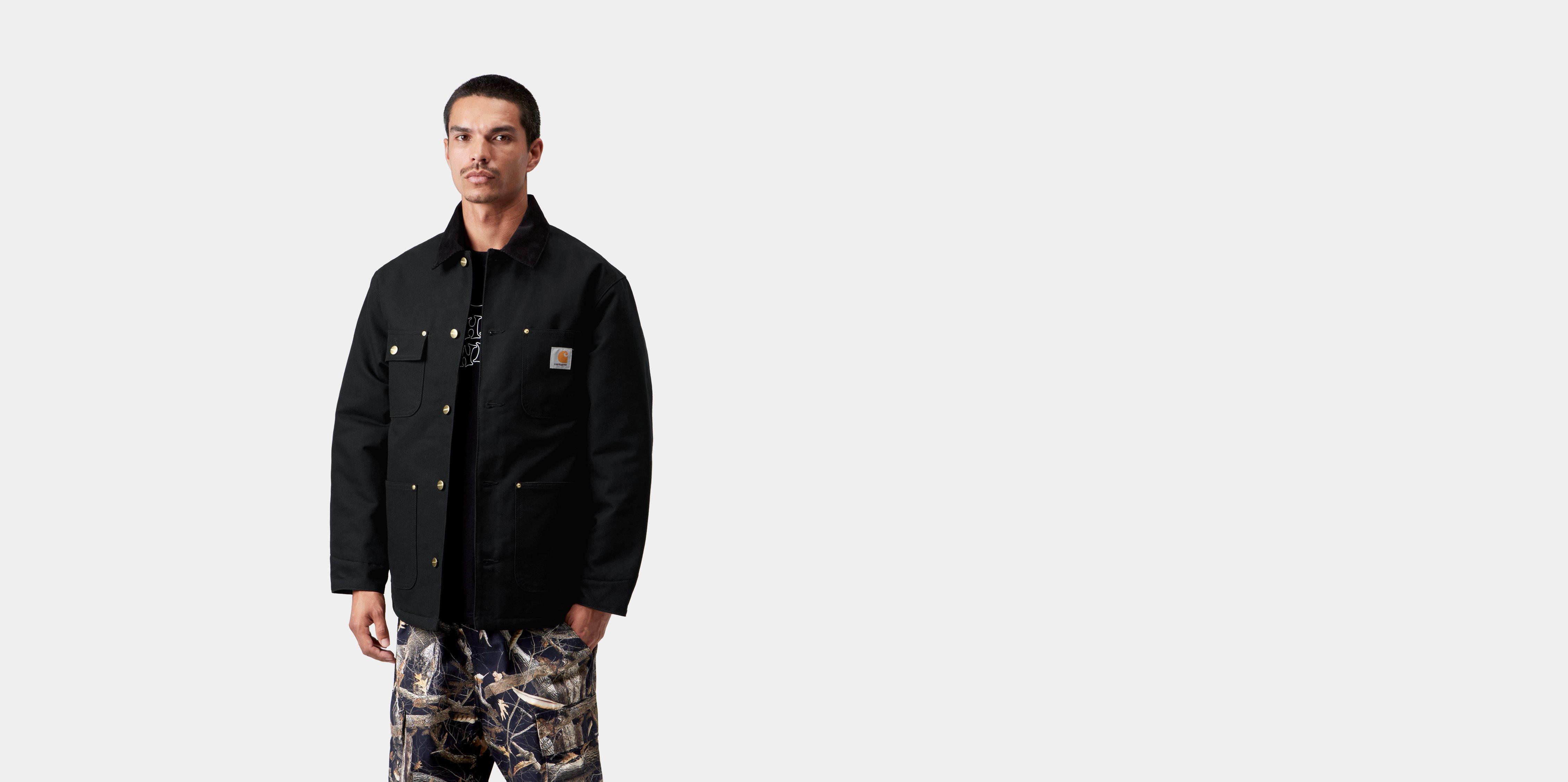 Carhartt WIP OG Chore Coat Black / Black rigid | M | Men