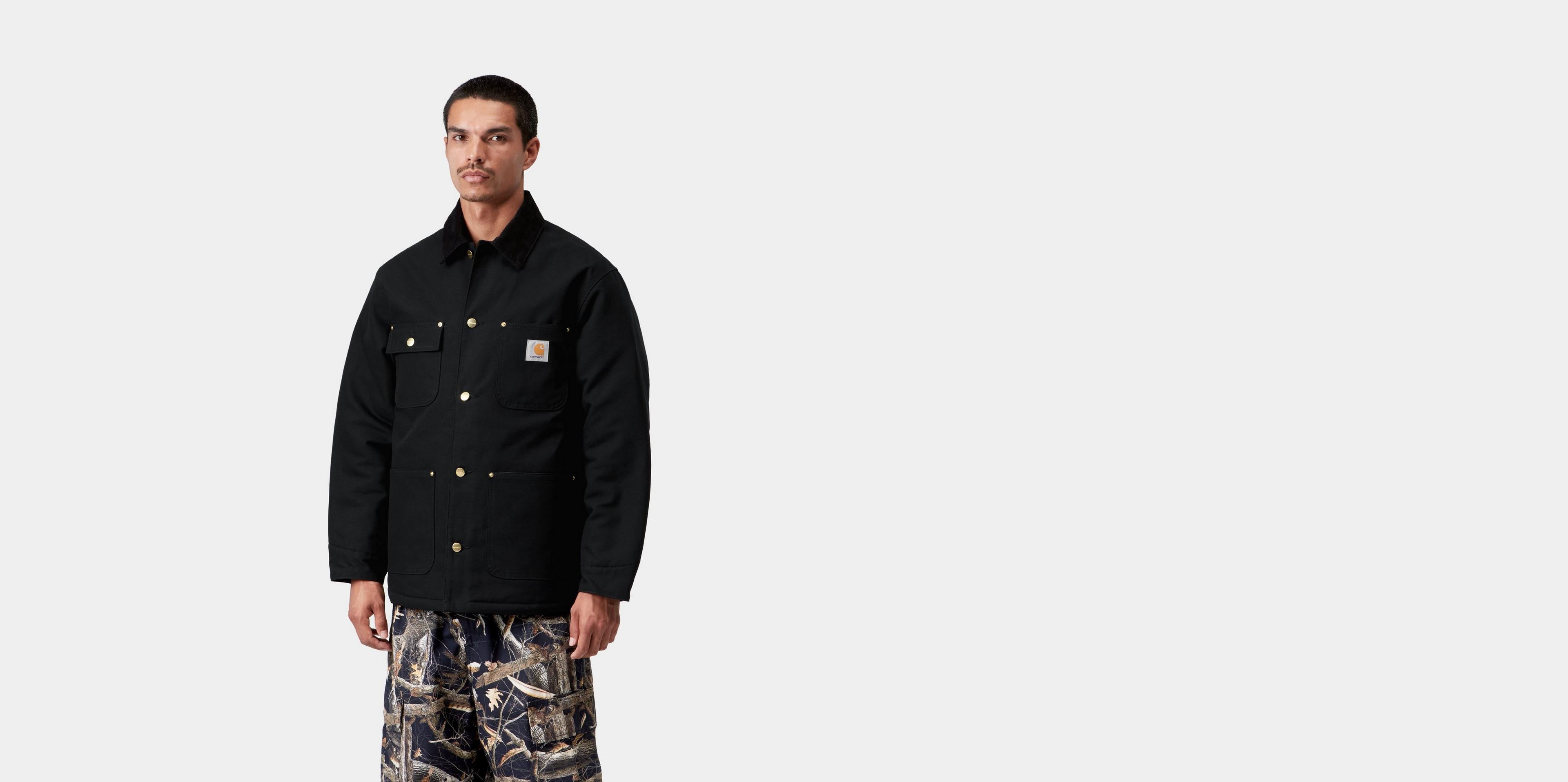 Carhartt WIP OG Chore Coat, Black / Black | Official Online Store