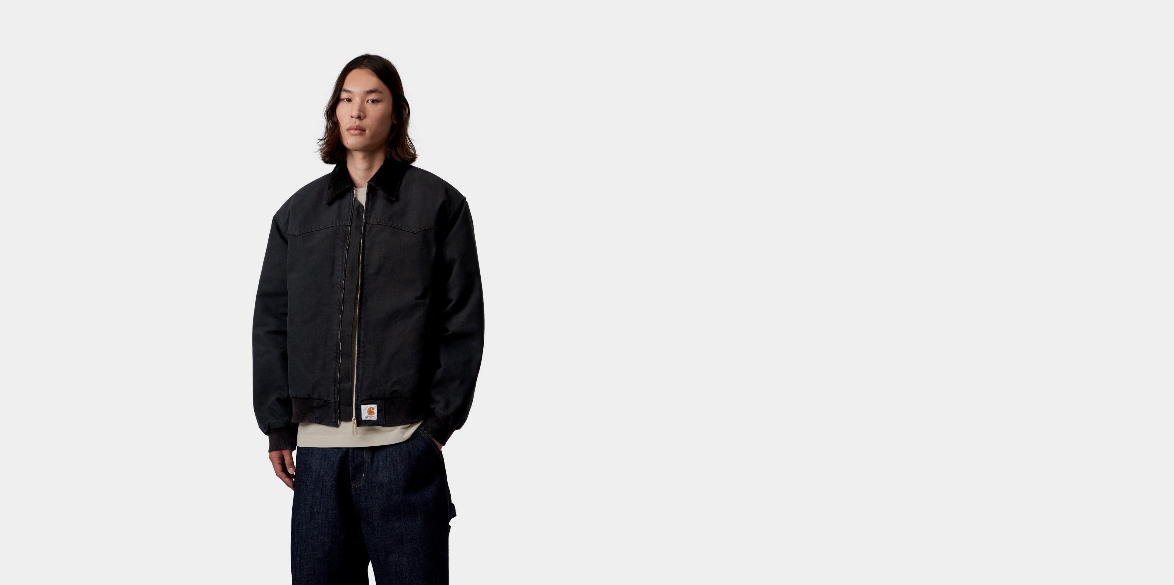 ジャケット・アウター Carhartt santa fe jacket L Carhartt WIP OG Santa Fe Jacket, Black / Black | Official Online Store