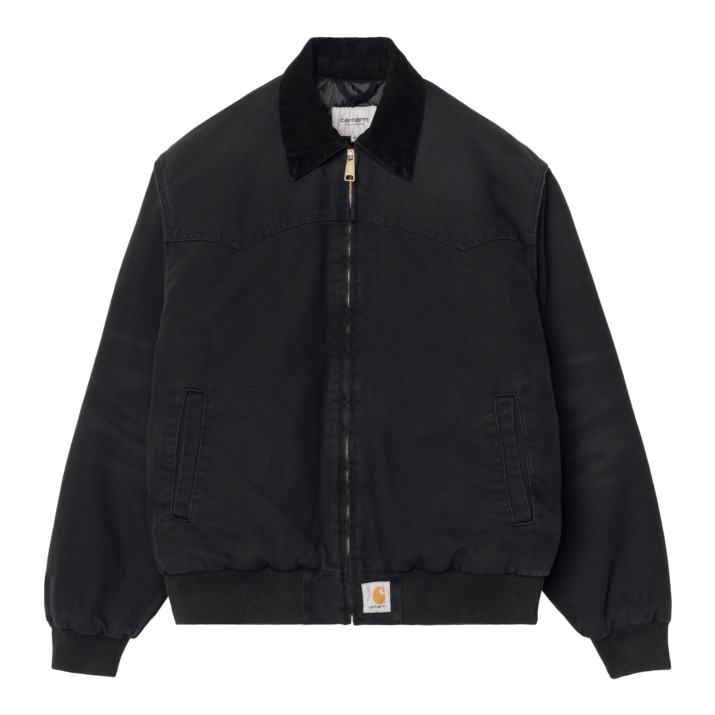Carhartt WIP OG Santa Fe Jacket Black / Black stone canvas | XS | Men