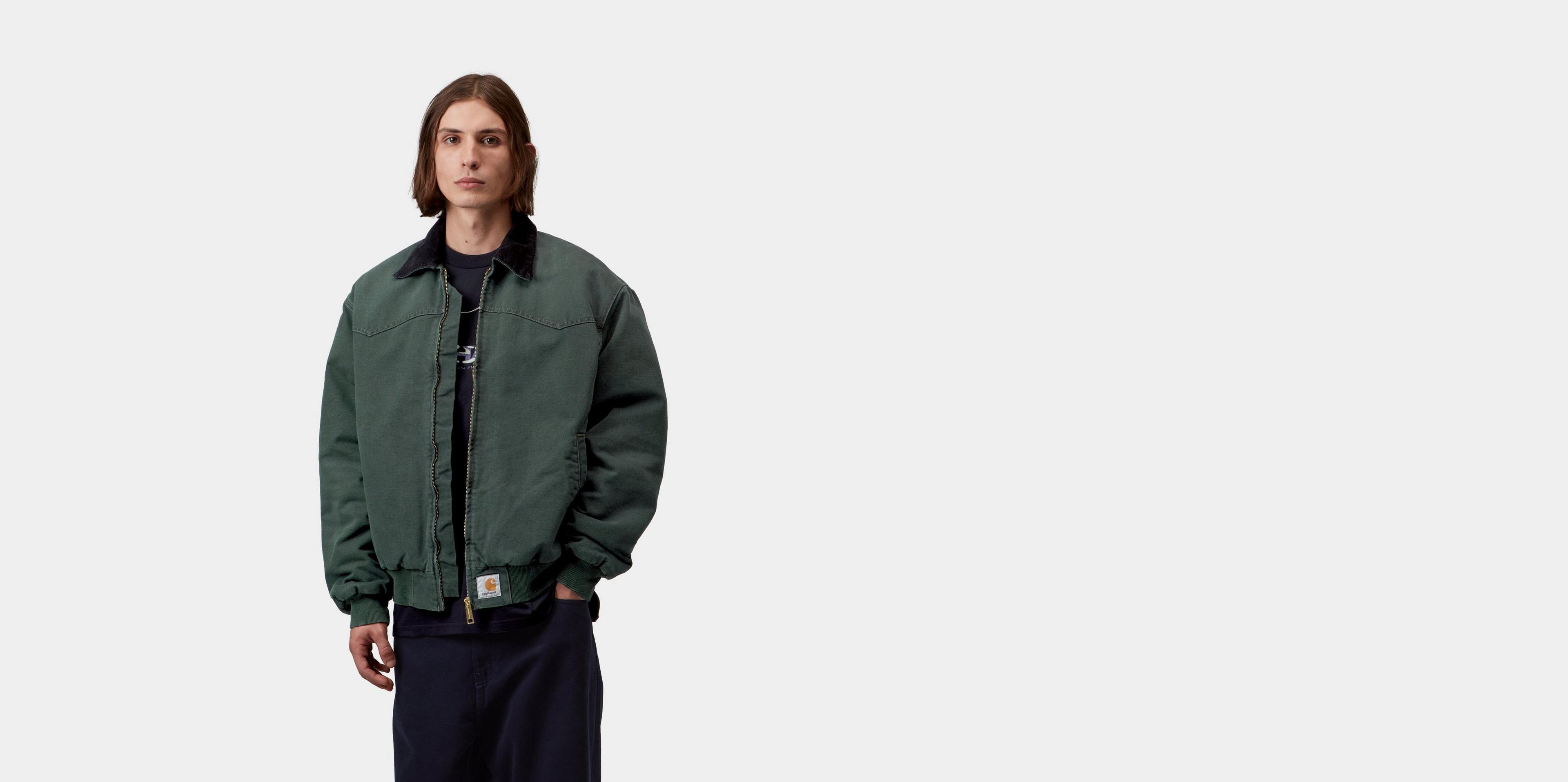 Carhartt WIP OG Santa Fe Jacket, Raven / Black | Official Online Store