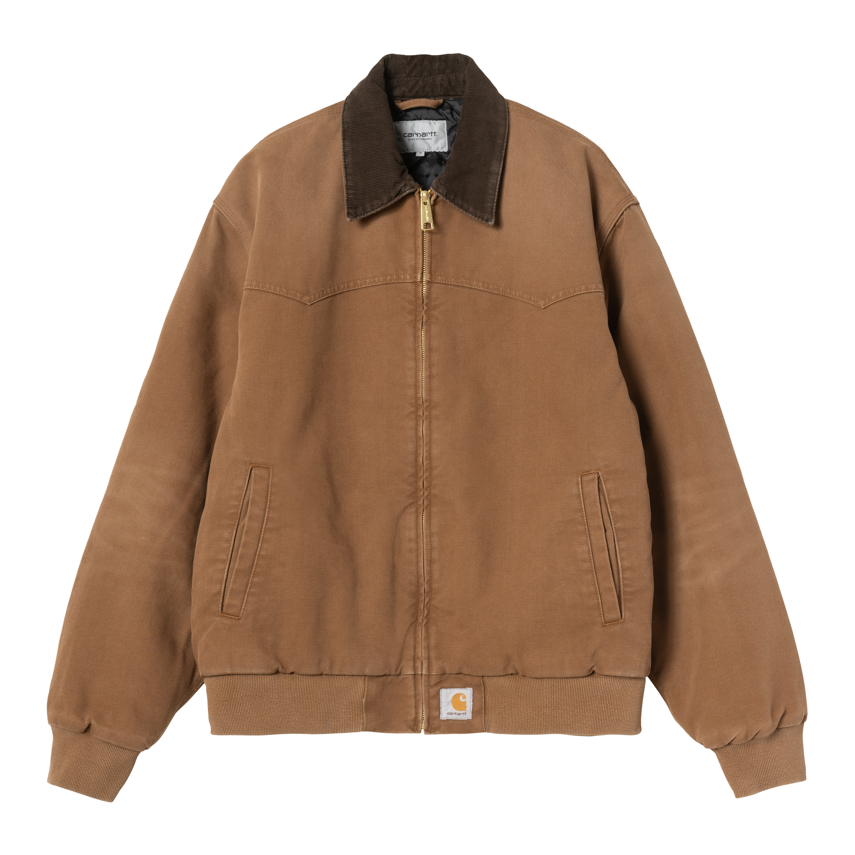 Carhartt WIP OG Santa Fe Jacket WIP H Brown / Tobacco stone canvas | XL | Men