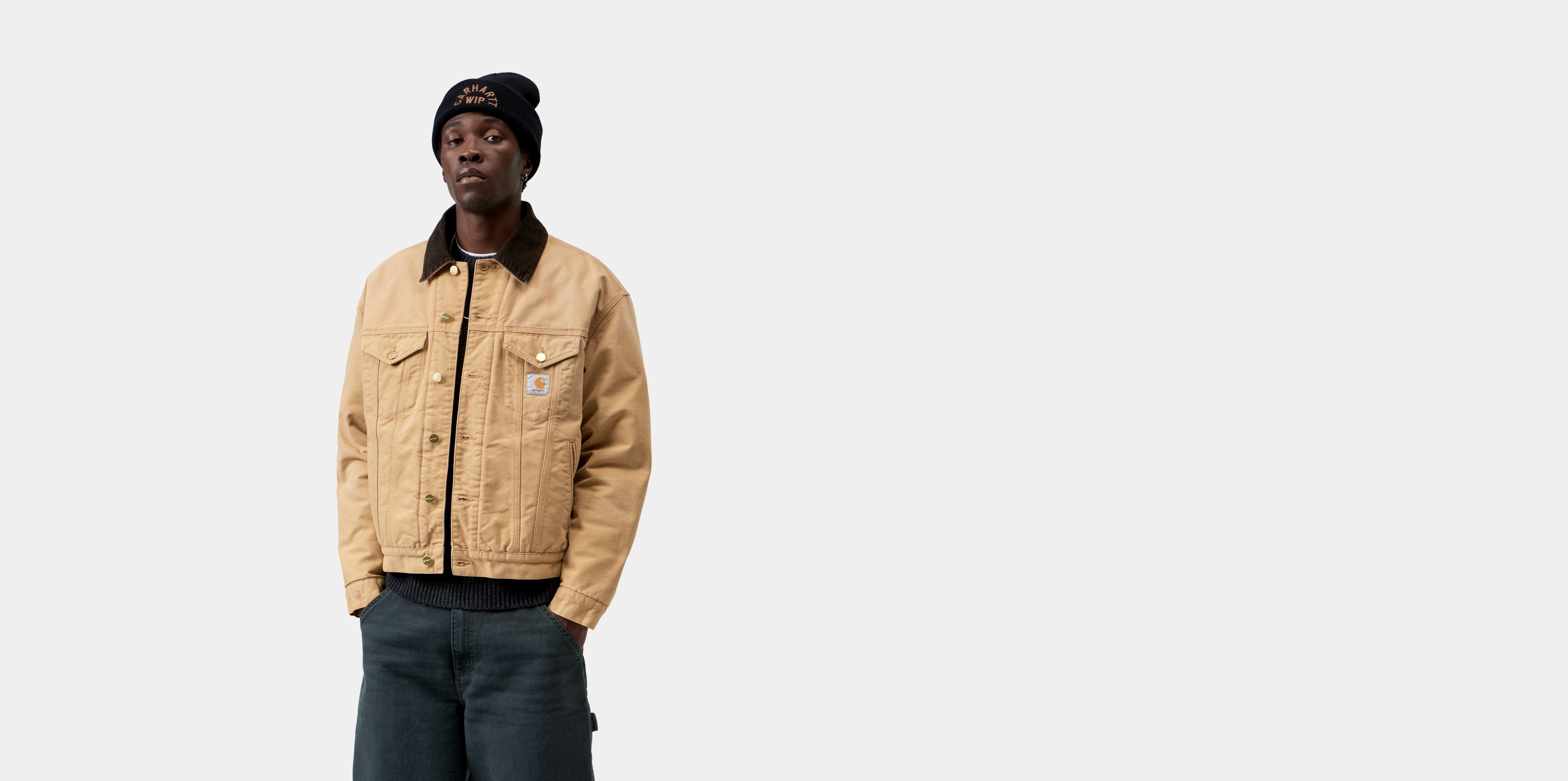 Carhartt WIP OG Trucker Jacket WIP Dusty H / Tobacco stone canvas | brown | L | Men