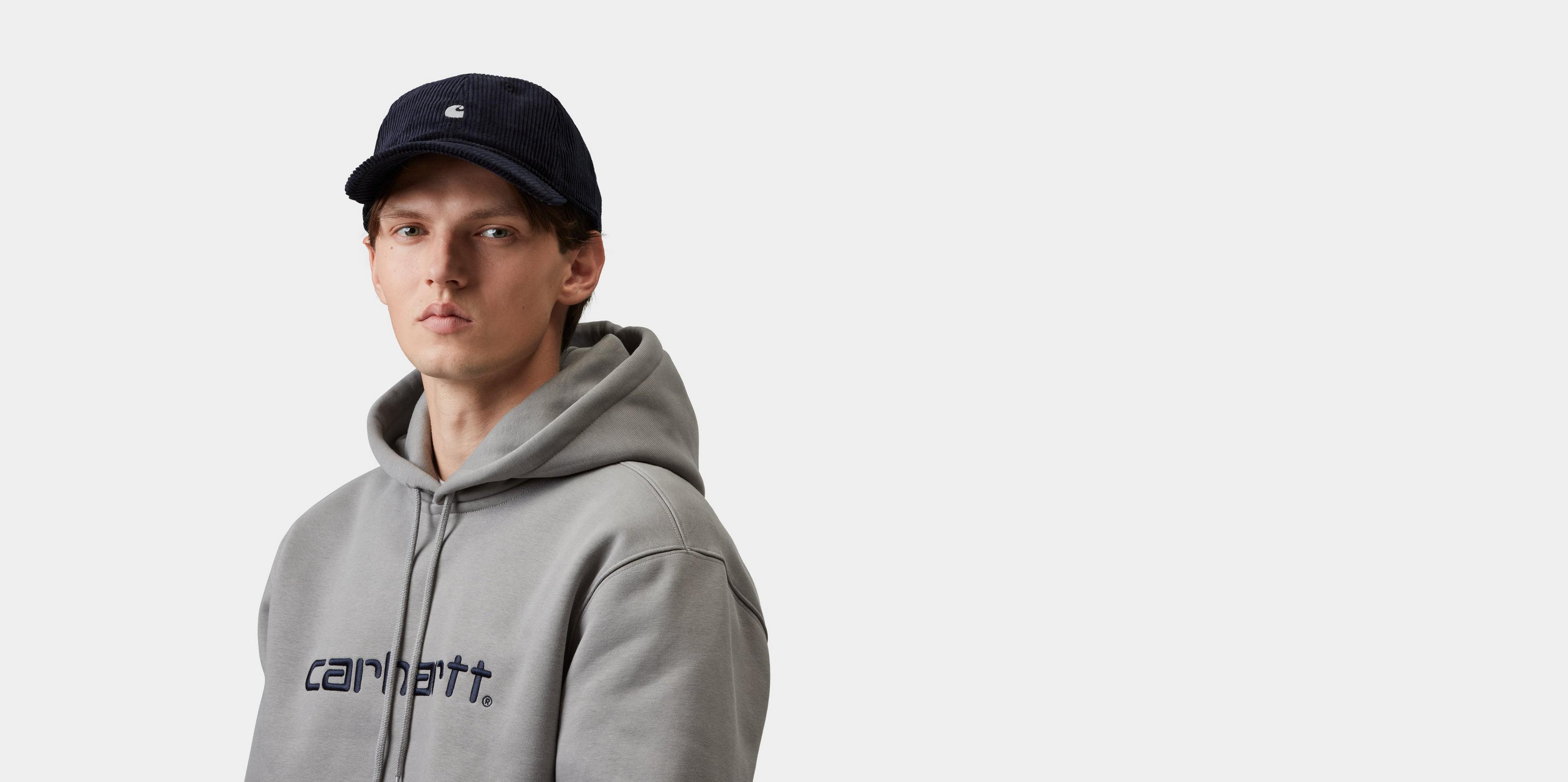 Carhartt WIP Harlem Cap, Dark Navy / White | Official Online Store