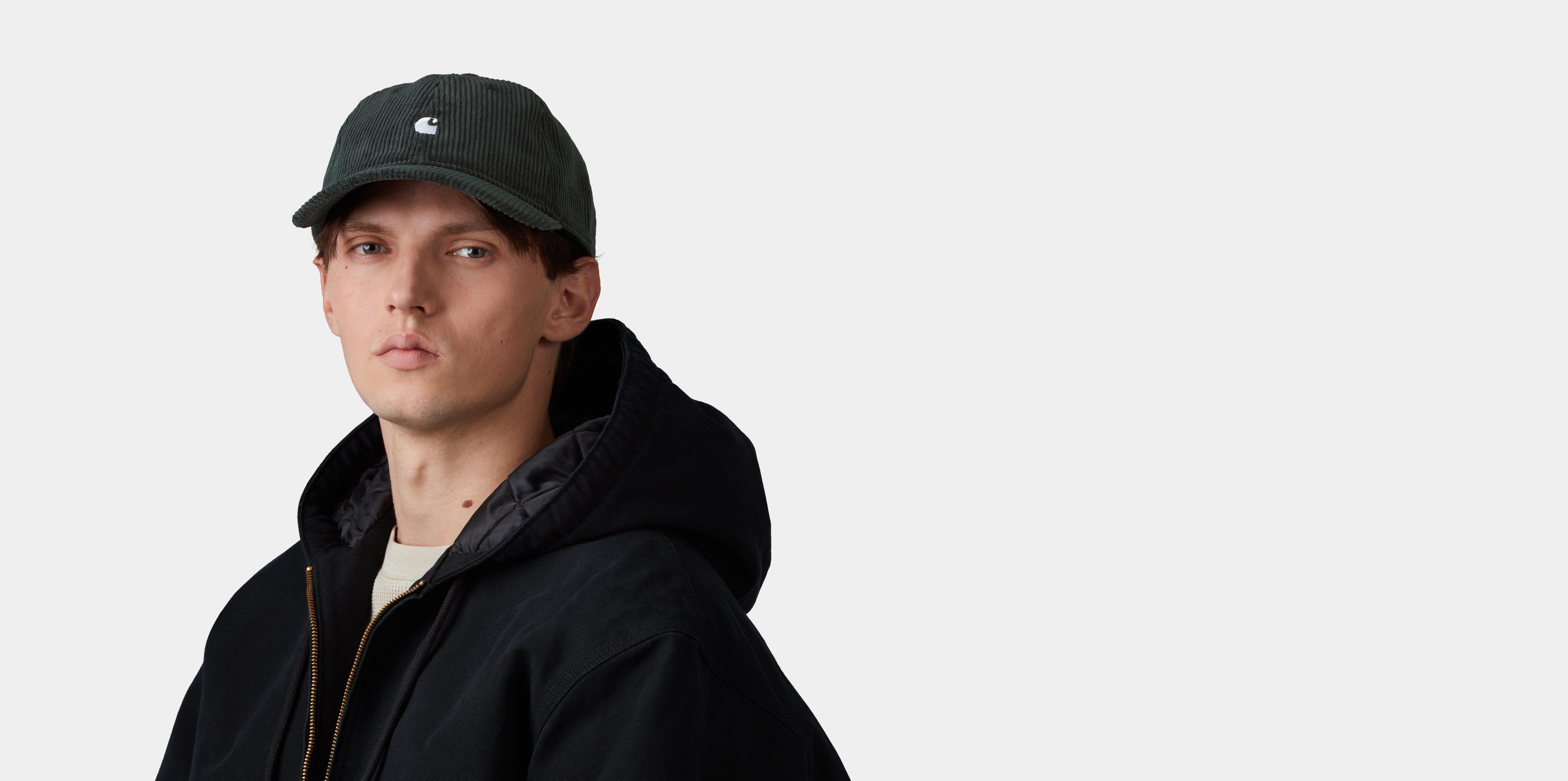 Carhartt WIP Harlem Cap Raven / White | black
