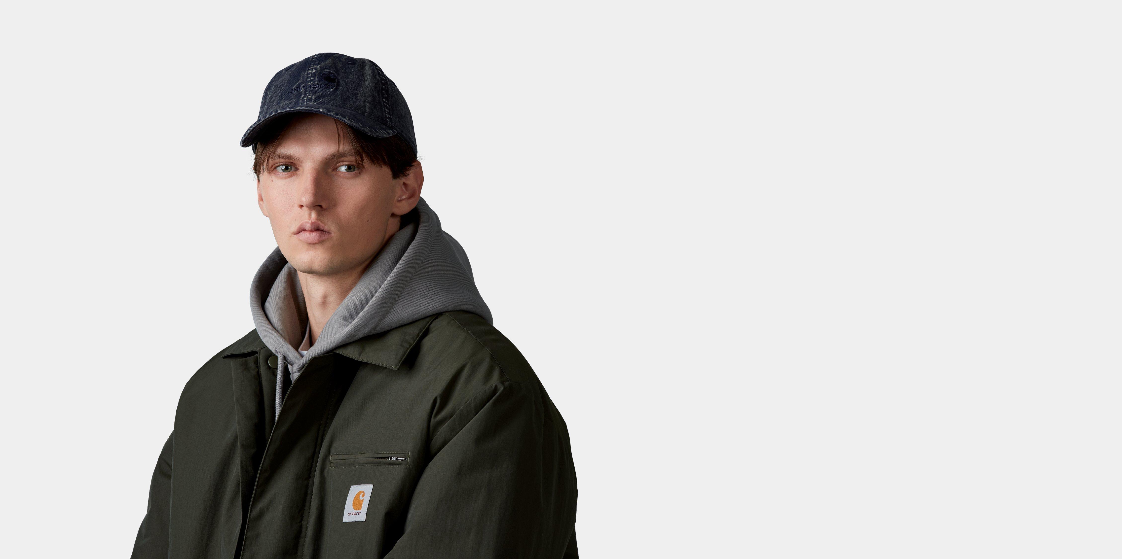 Carhartt WIP Lambert Cap Dark Navy moon wash | blue